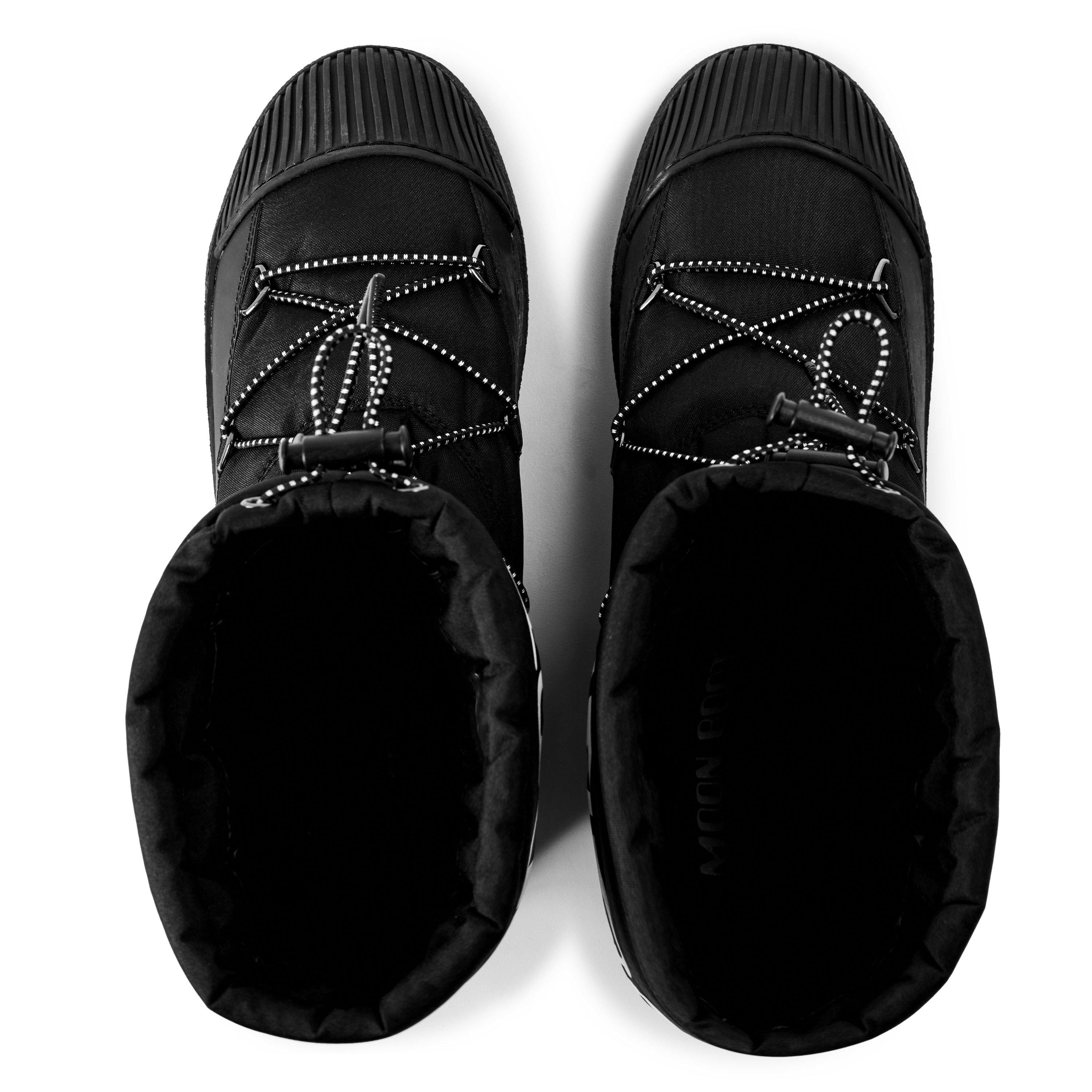 Black - Moon Boot - Mens Mtrack Polar Snow Boots - 4