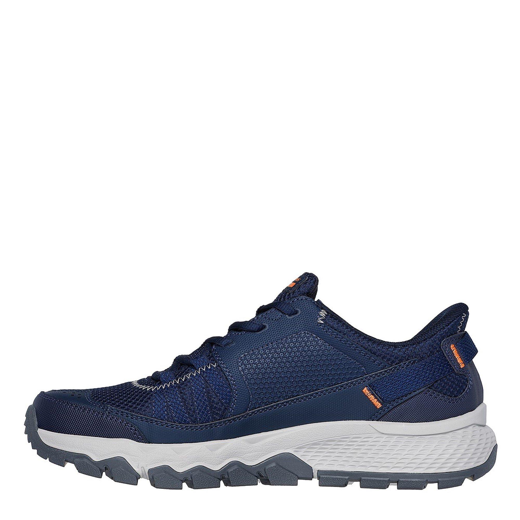 Marineblauw/Oranje - Skechers - Dynamite At Hiking Shoes Mens - 2
