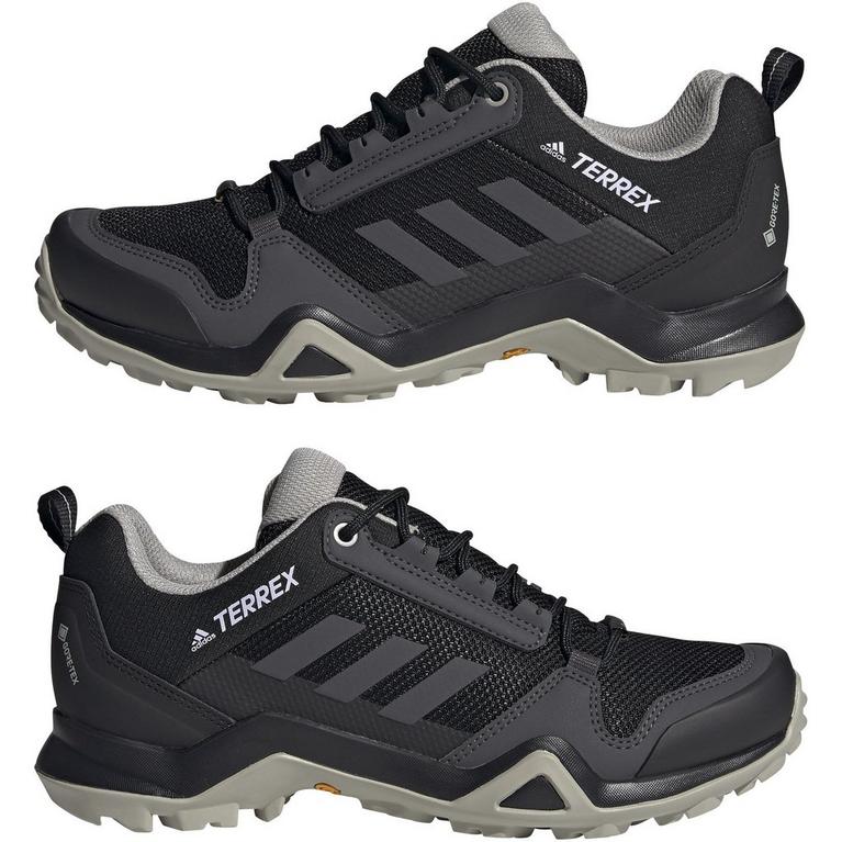 Noir/Gris - adidas - Terrex AX3 Gore-Tex Walking Shoes Ladies - 10