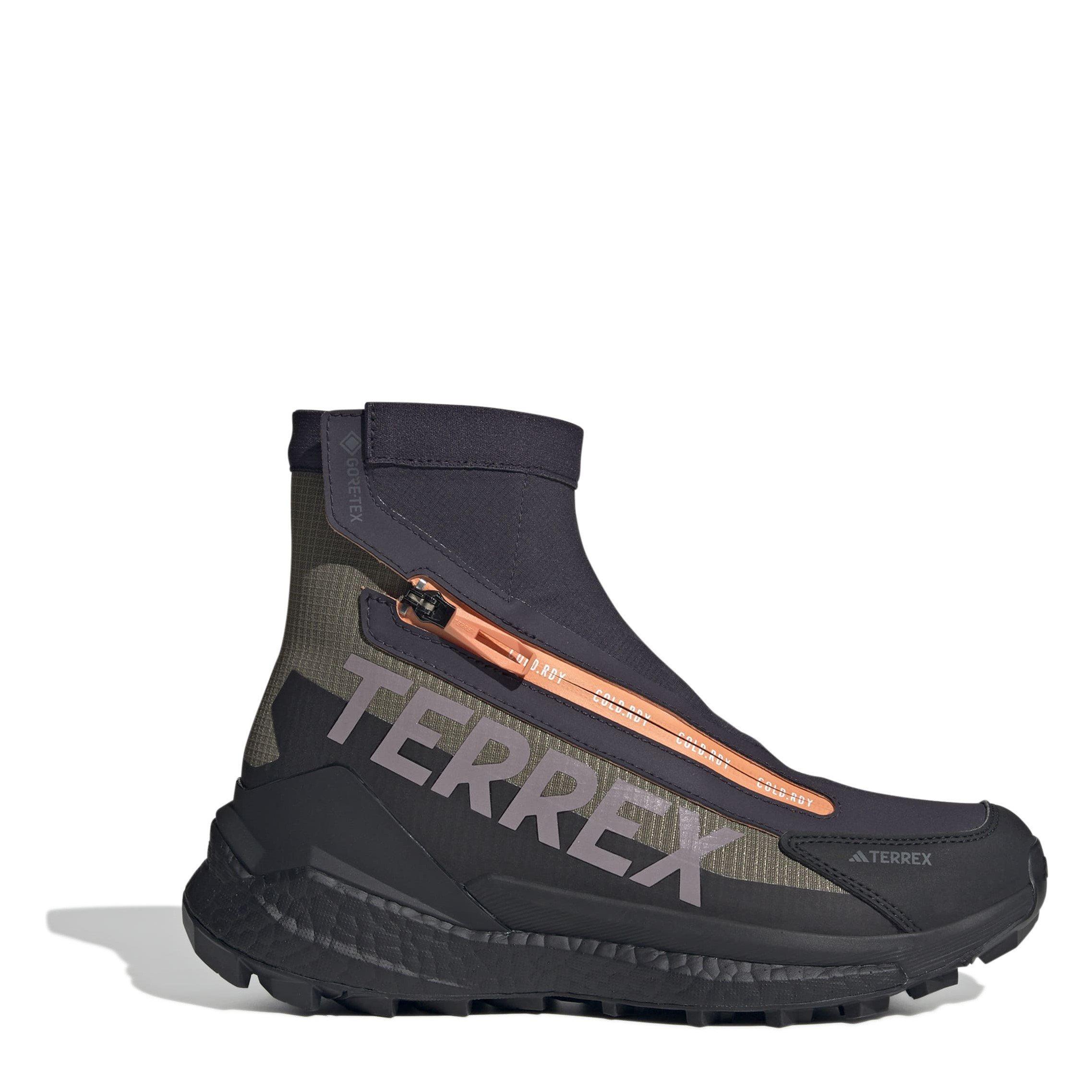 Adidas Women's Terrex Free Hiker Non-Waterproof Hiking Shoes - Olive Strata - 4 (36.7)