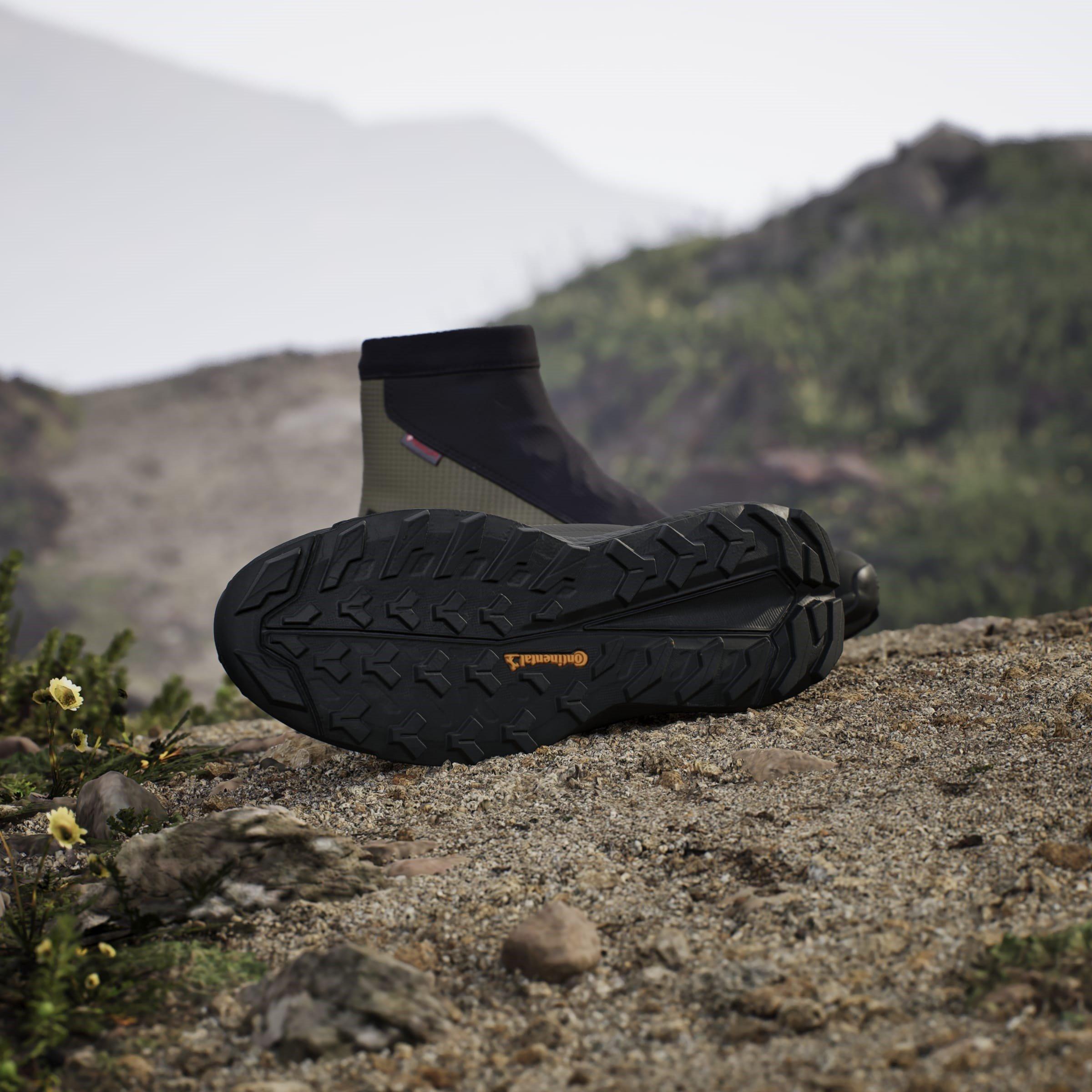 Olive Strata - adidas - Terrex Free Hiker Non-Waterproof Hiking Shoes - 13