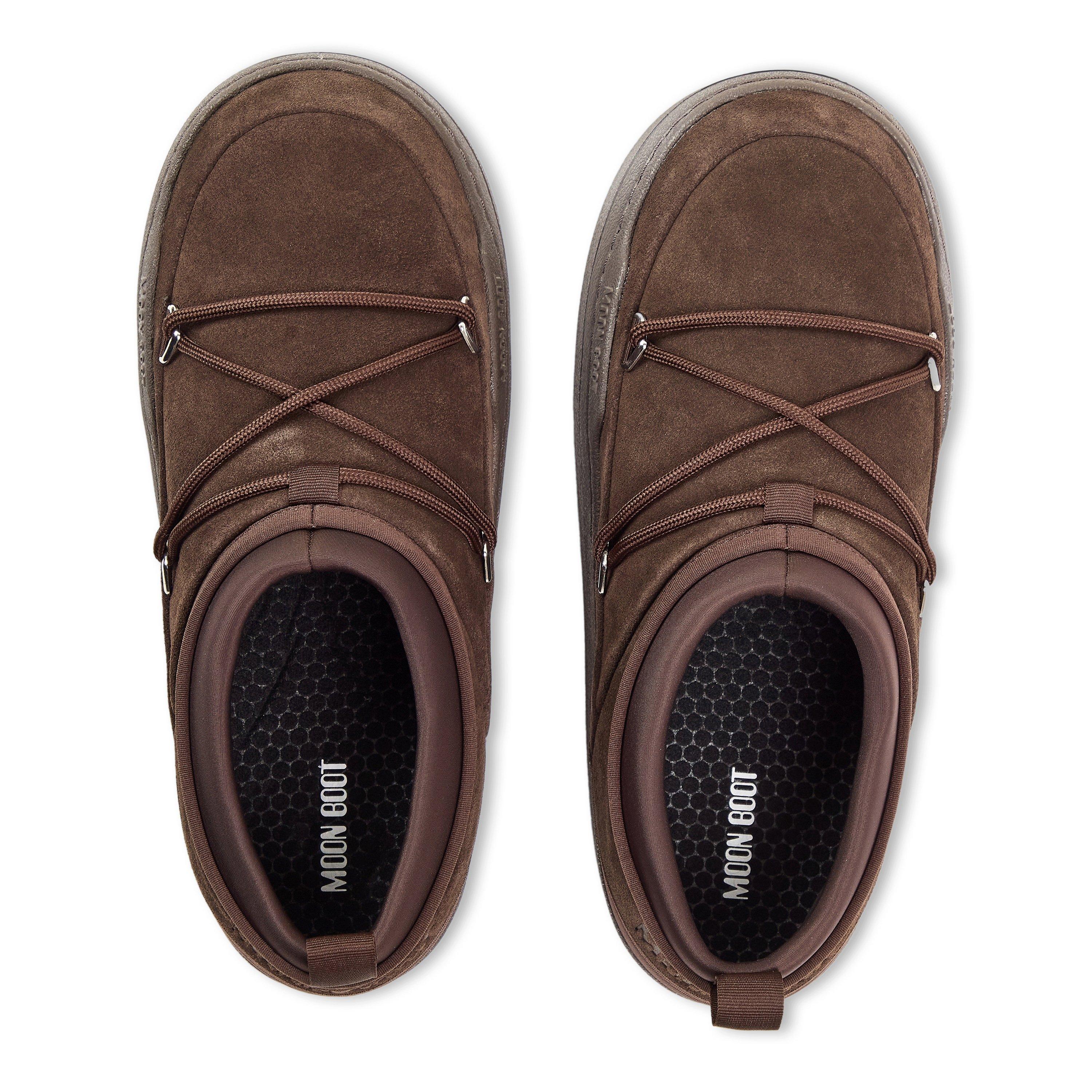 Dark Brown - Moon Boot - MN BT MB Prk Icn Sue Sn61 - 4