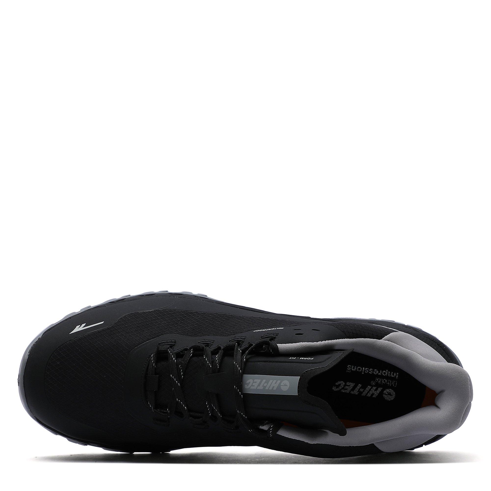 Blk/UlmateGry - Hi Tec - Altitude Waterproof Hiking Shoes Mens - 3