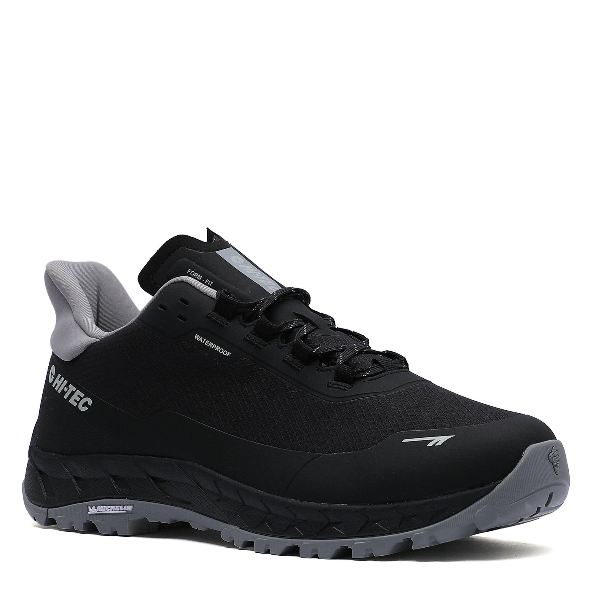 Blk/UlmateGry - Hi Tec - Altitude Waterproof Hiking Shoes Mens - 5