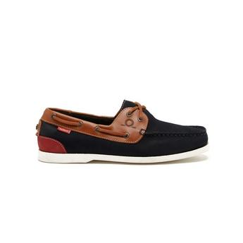 Chatham Galley II Nubuck and Leather Boat Shoe