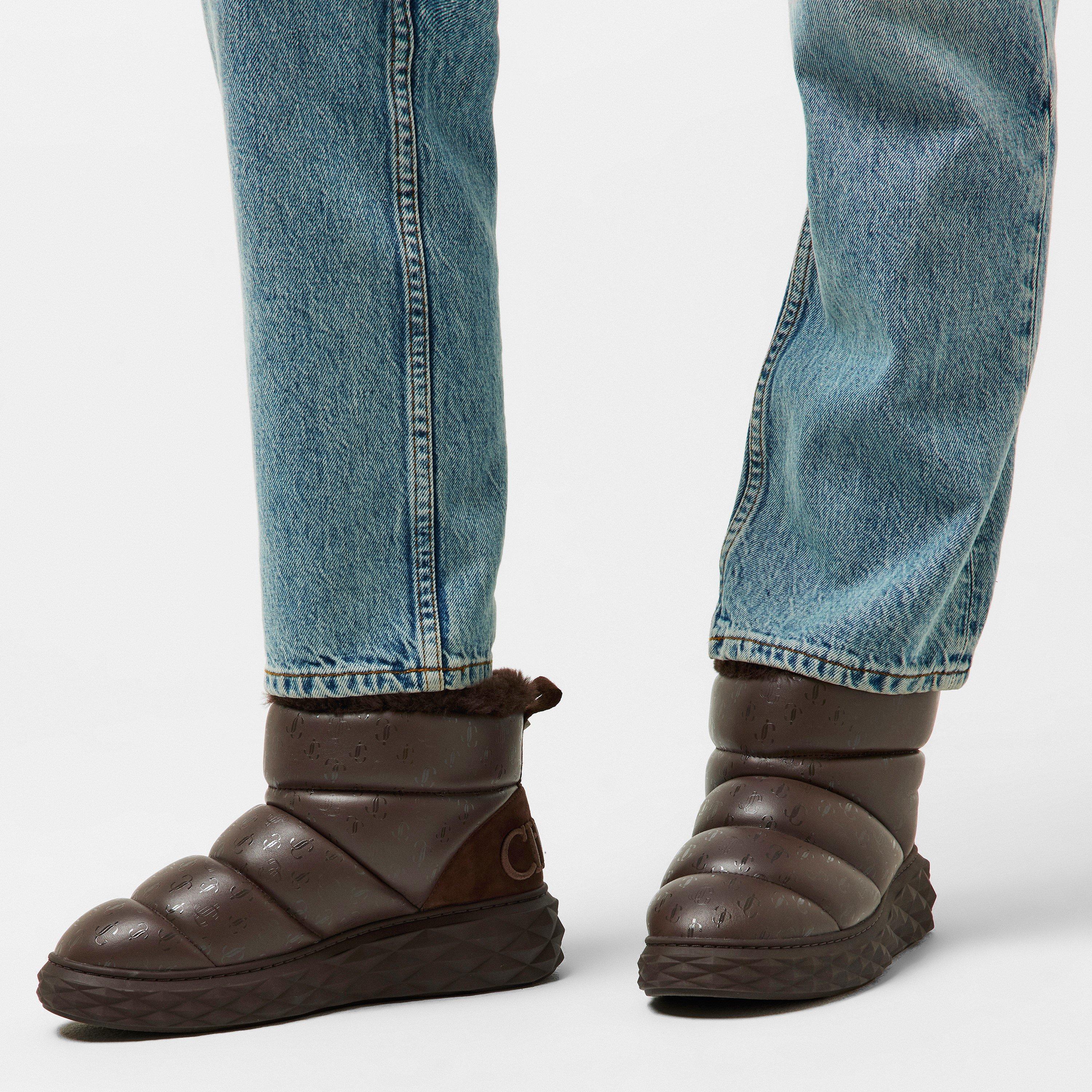 Chocolate - Jimmy Choo - Women's Xan Snow Boots - 3