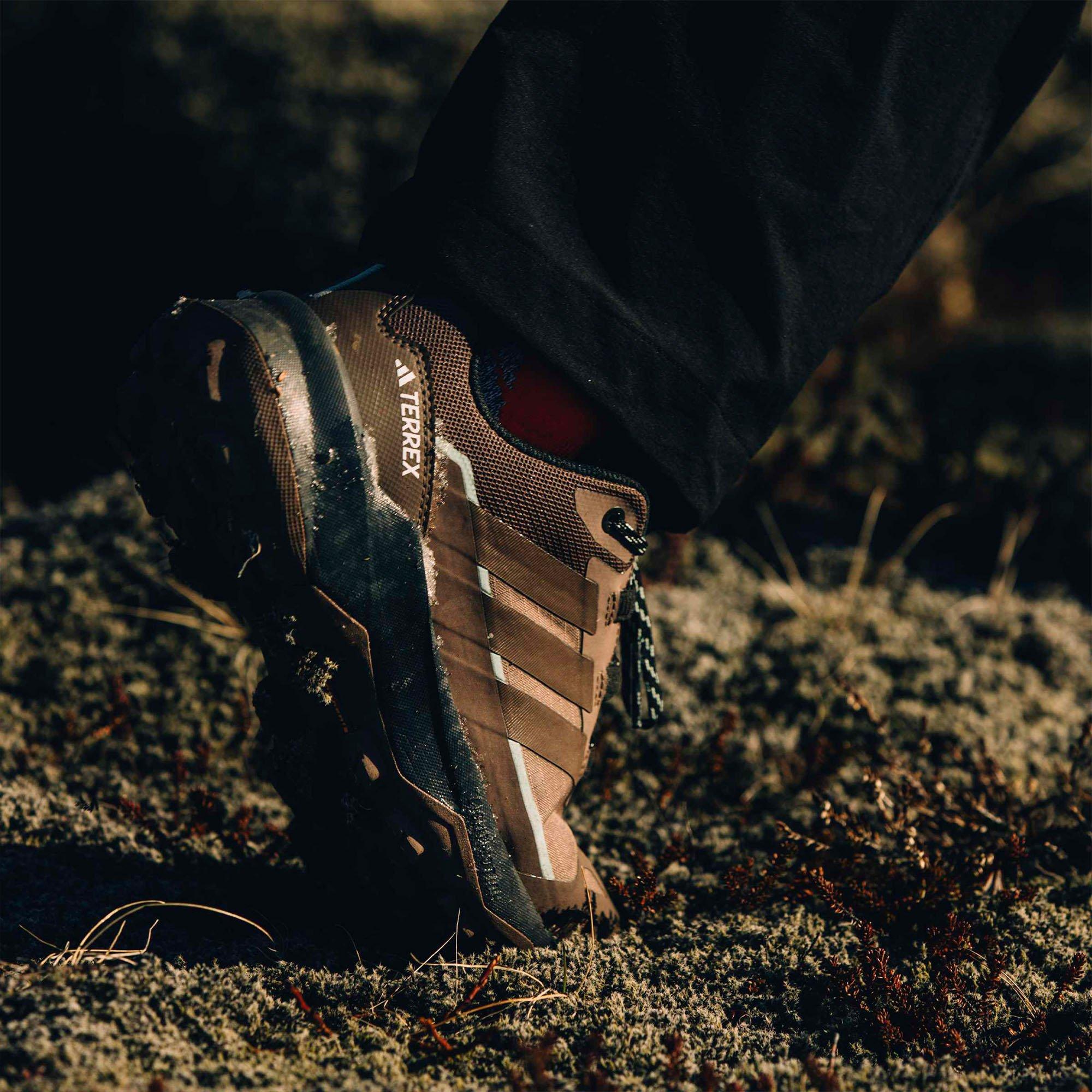 Brown/Orange - adidas - Terrex Skychaser AX5 GORE-TEX Womens Hiking Shoes - 10