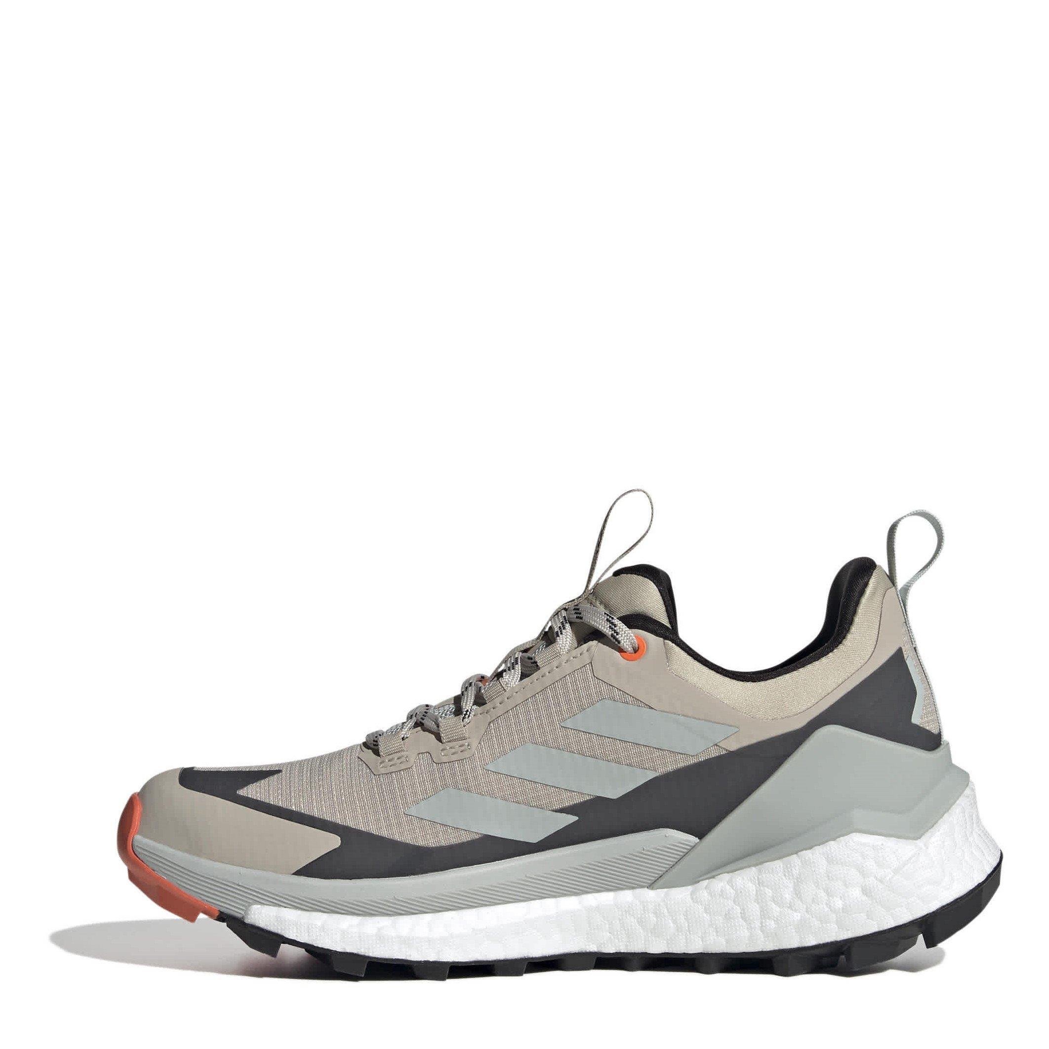 Beige/Zwart/Oranje - adidas - Terrex Free Hiker 2 Low Gtx W Hiking Shoes Womens - 2