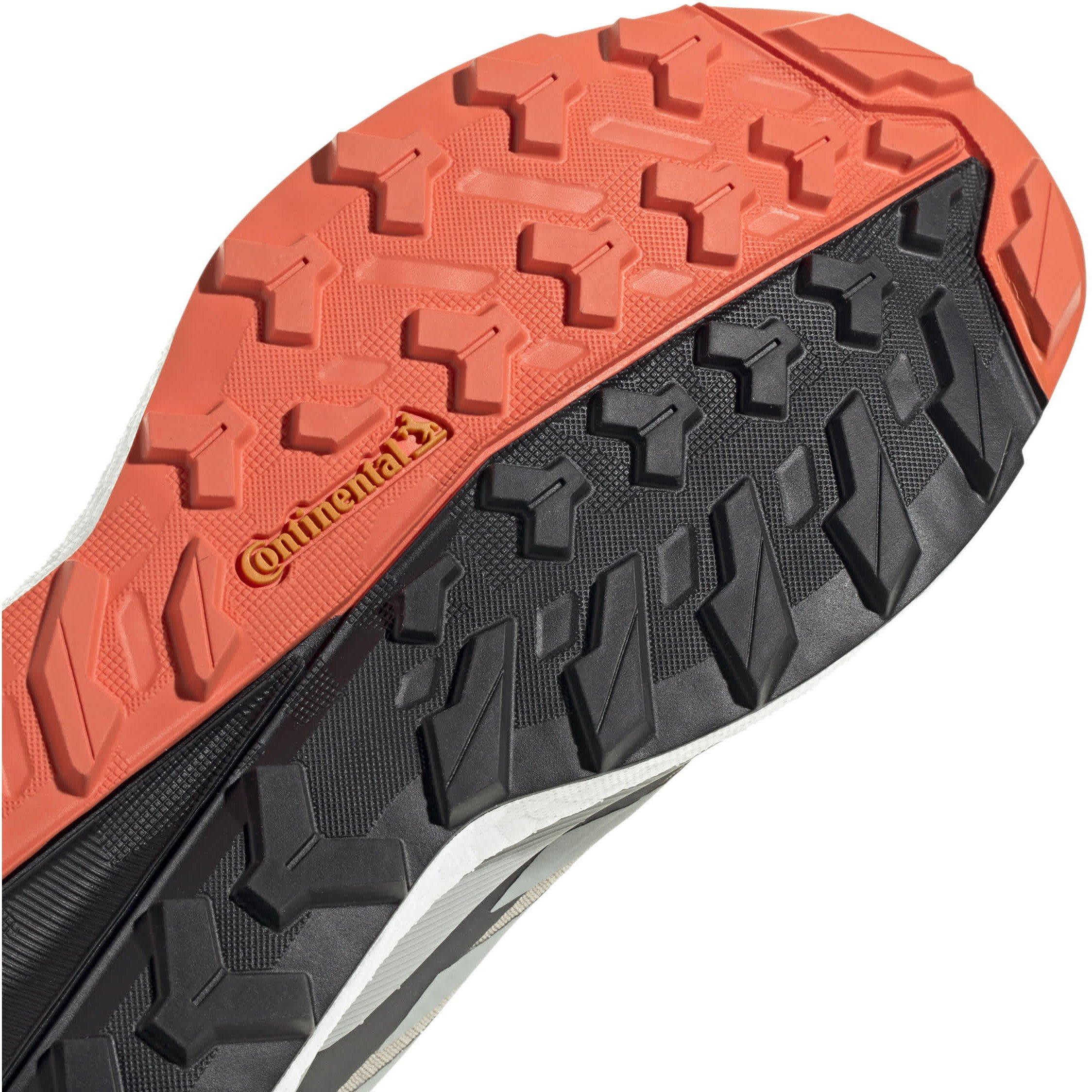 Beige/Zwart/Oranje - adidas - Terrex Free Hiker 2 Low Gtx W Hiking Shoes Womens - 7