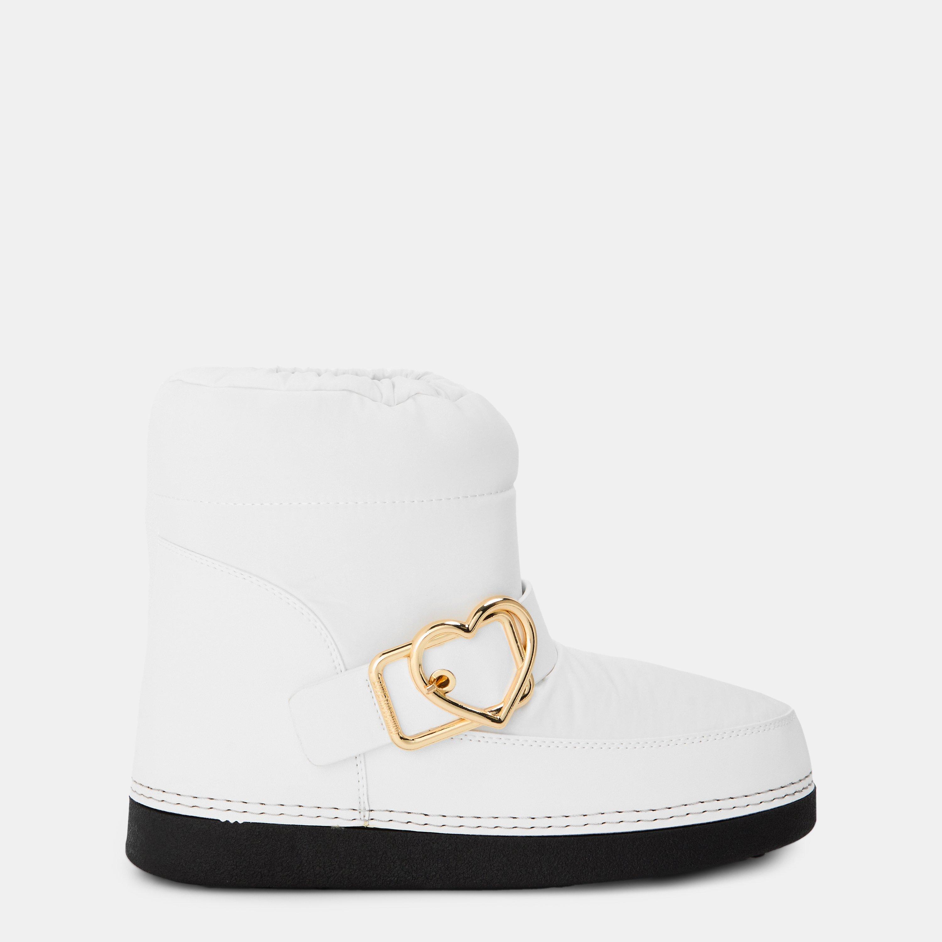 White - Love Moschino - Women's Snow Boots - 1