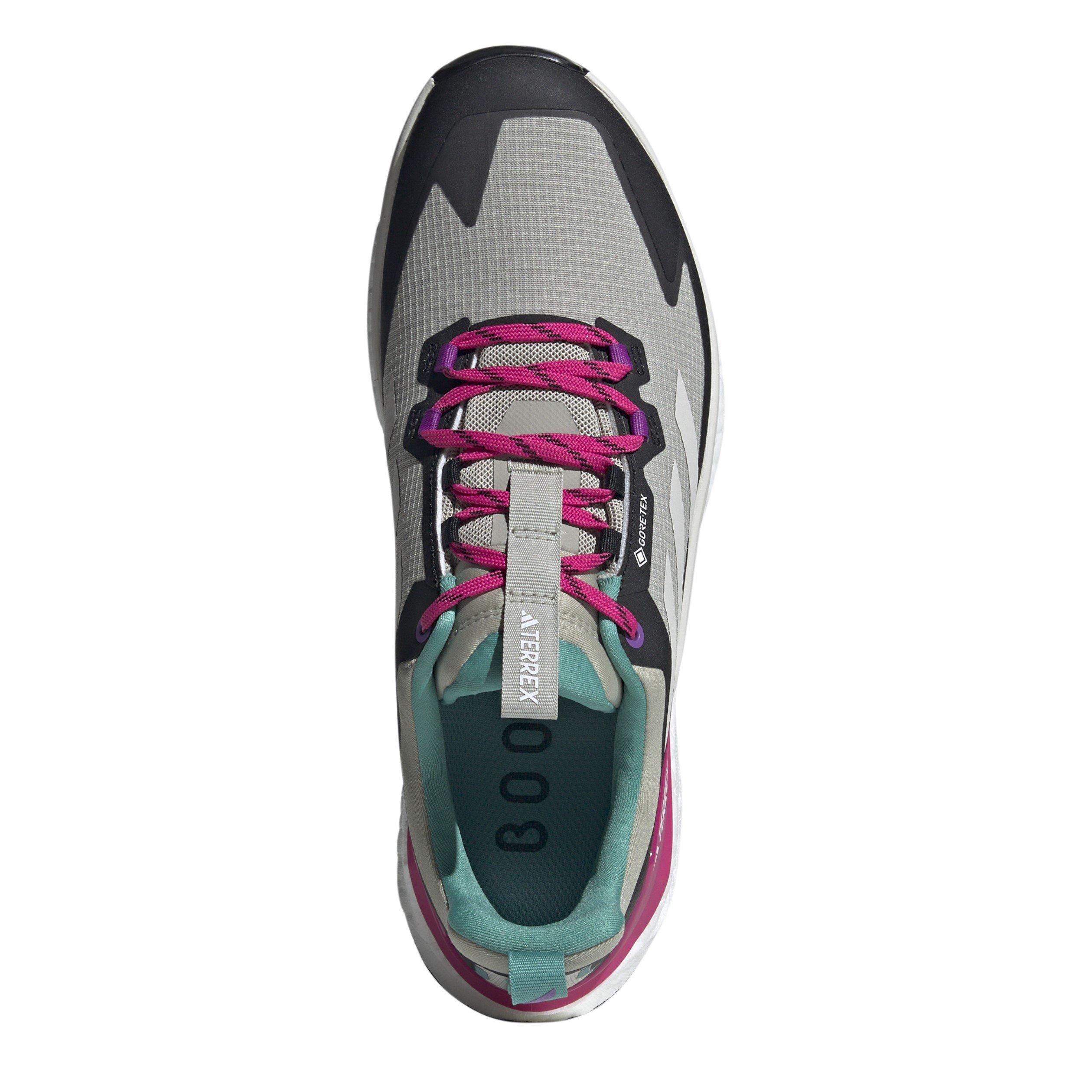 Beige - adidas - Terrex Free Hiker Low Gore-Tex Waterproof Hiking Shoes - 5