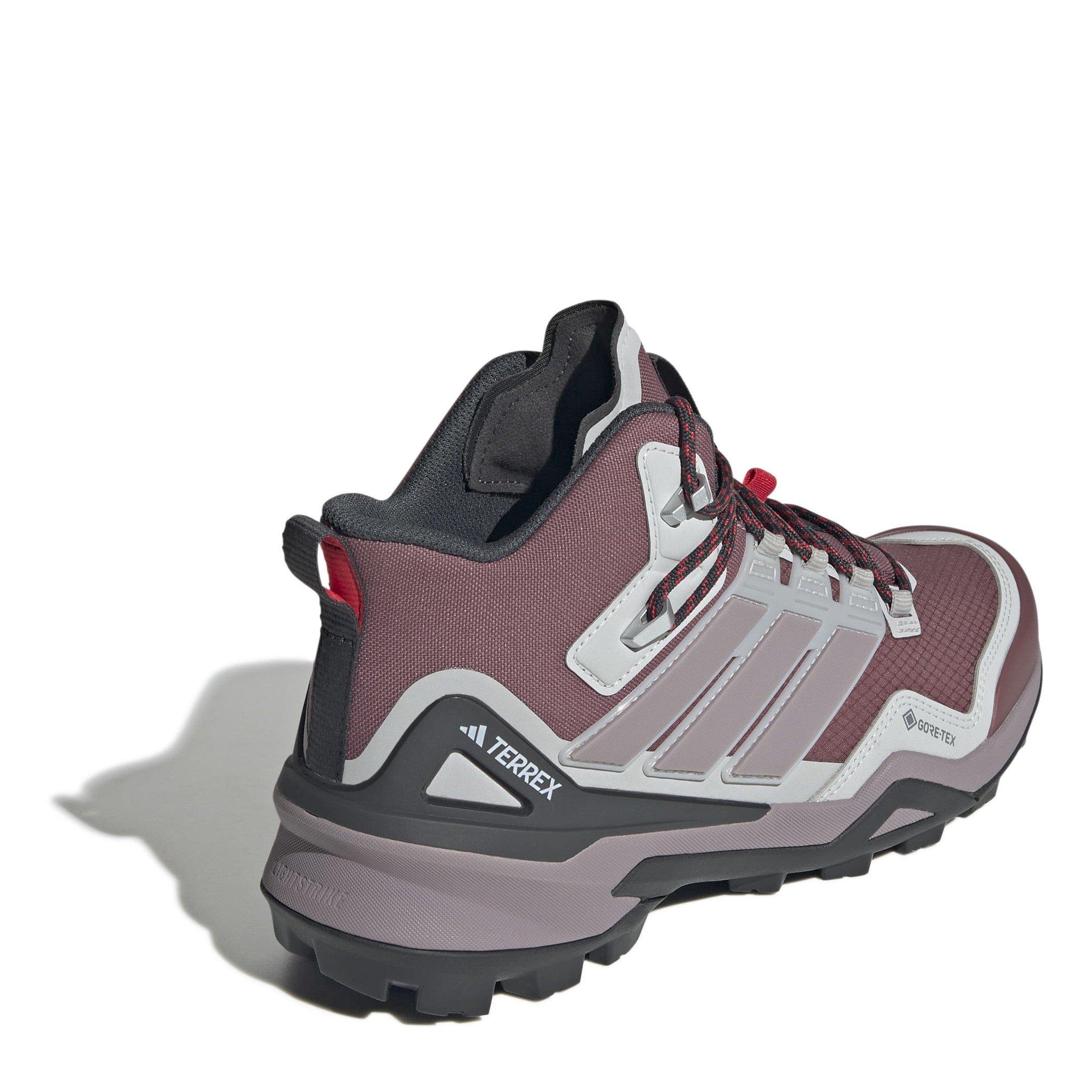 Crmsn/Fig/Gry - adidas - Non-Waterproof Hiking Boots - 4