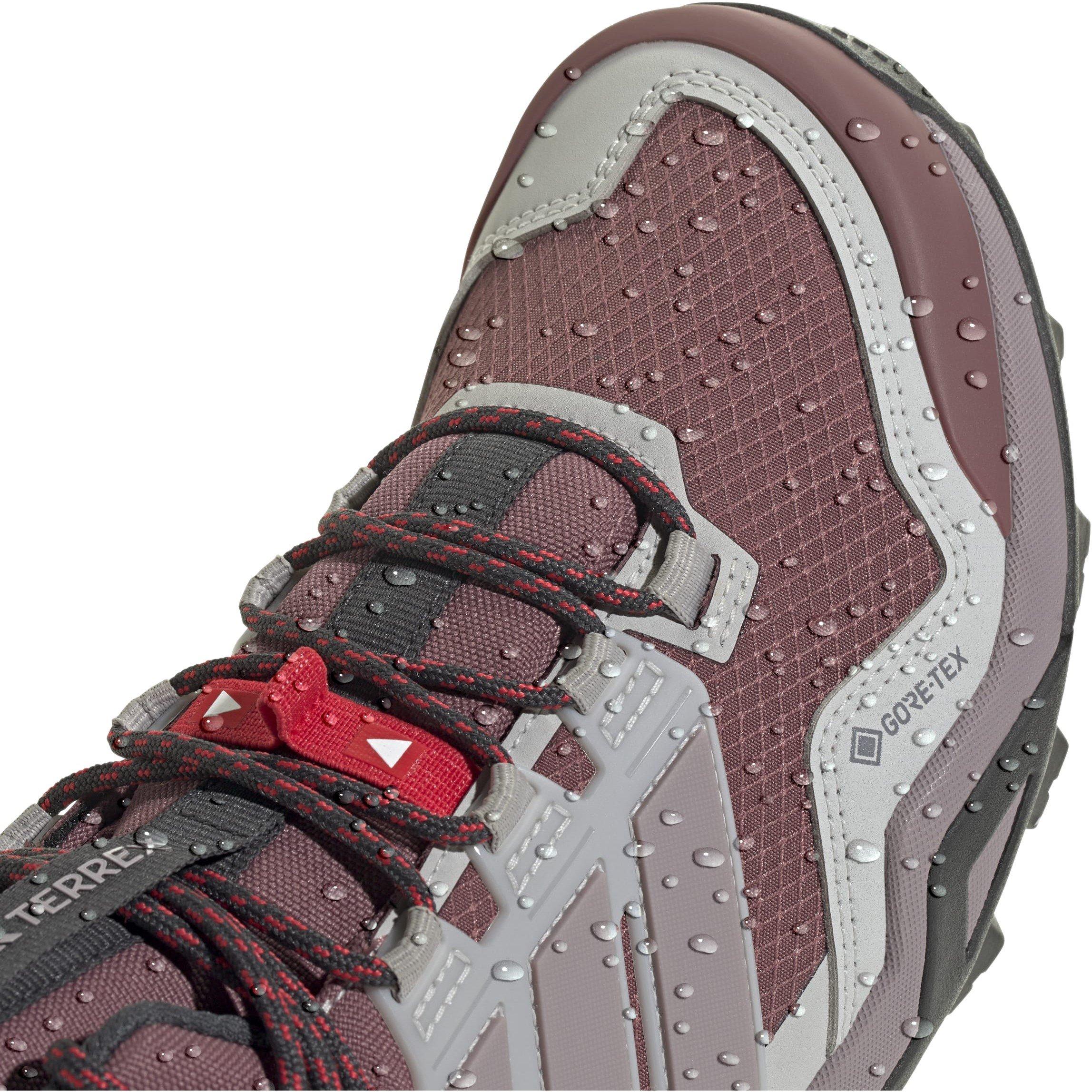 Crmsn/Fig/Gry - adidas - Non-Waterproof Hiking Boots - 7