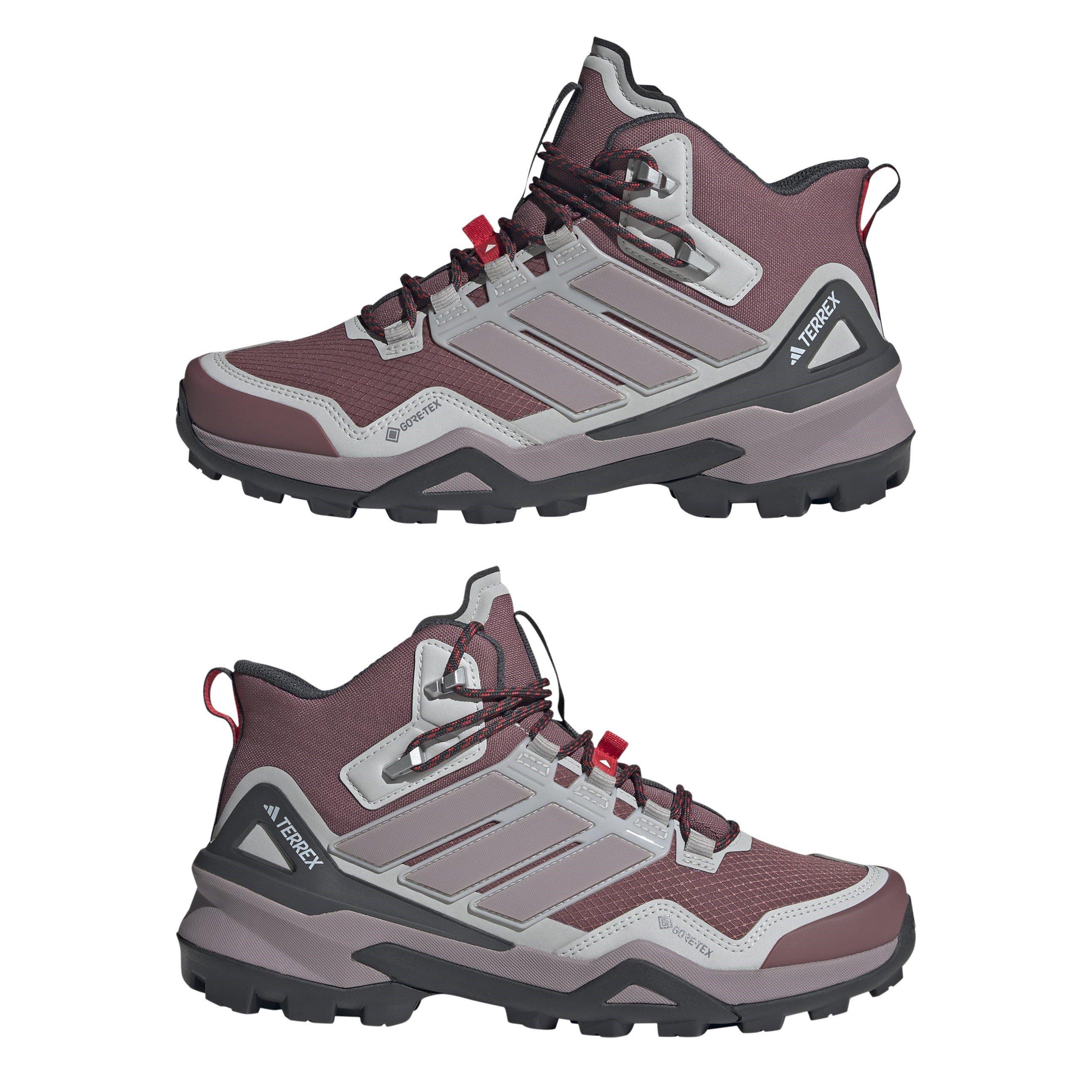 Crmsn/Fig/Gry - adidas - Non-Waterproof Hiking Boots - 9