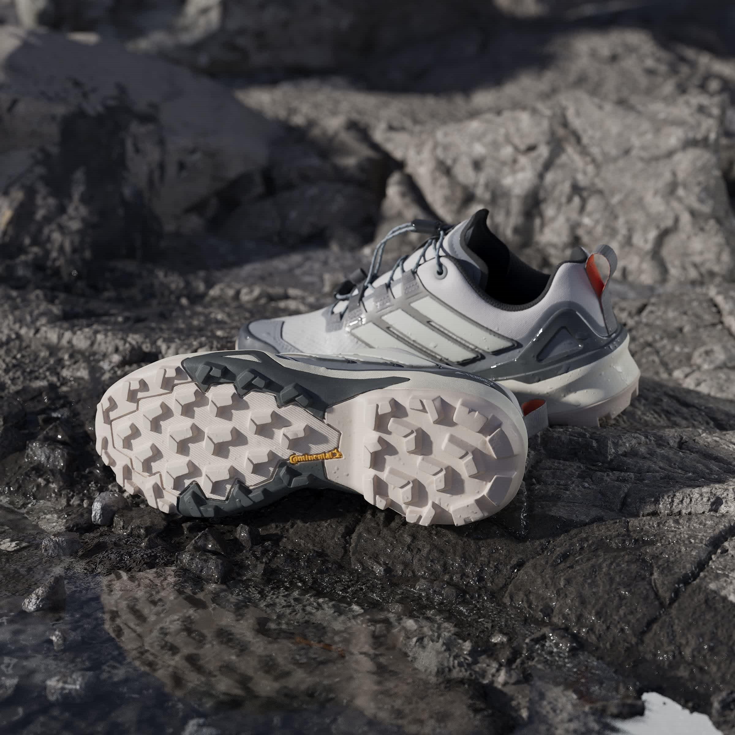 Grey/White/Grey - adidas - Women's Non-Waterproof Hiking Shoes - 11