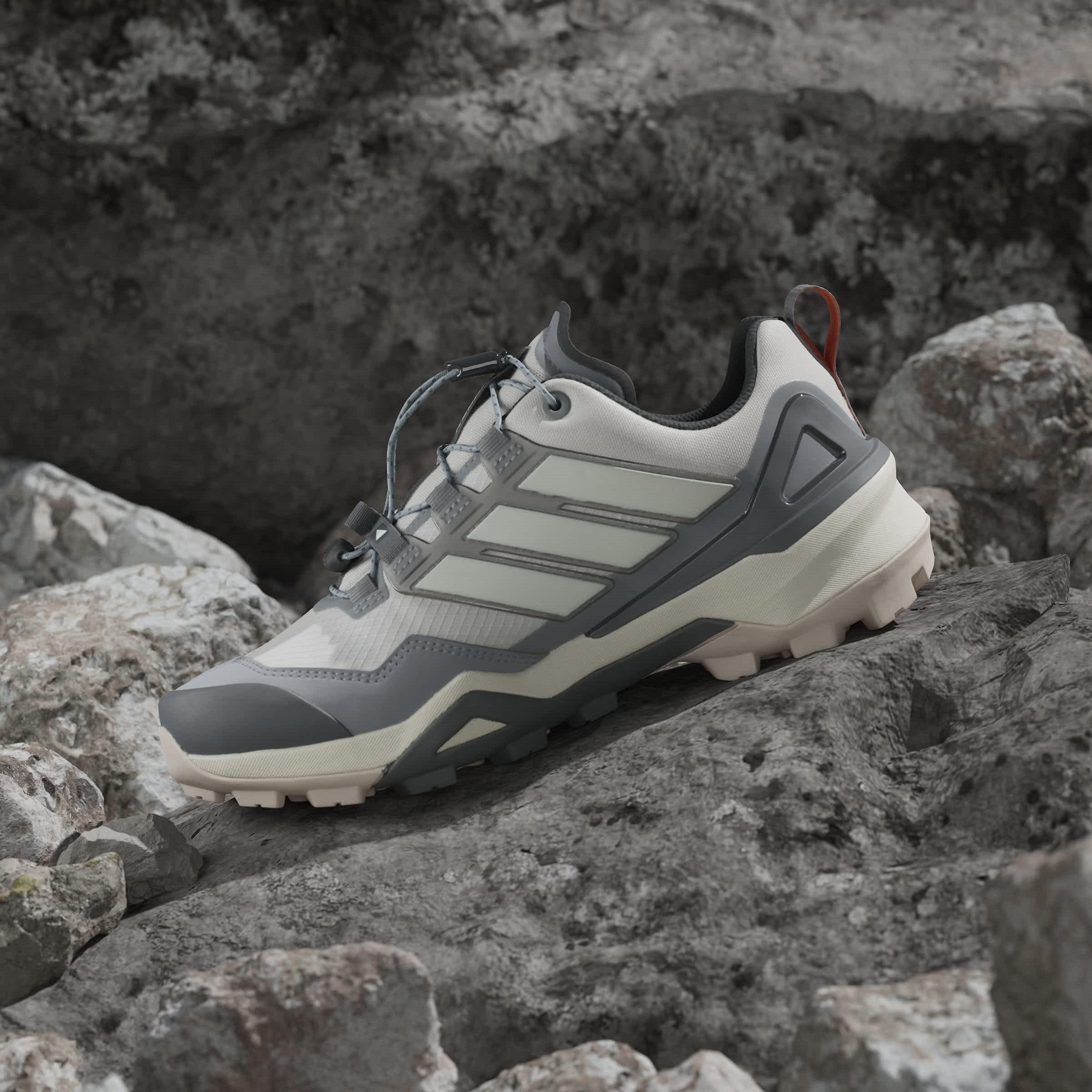 Grey/White/Grey - adidas - Women's Non-Waterproof Hiking Shoes - 14