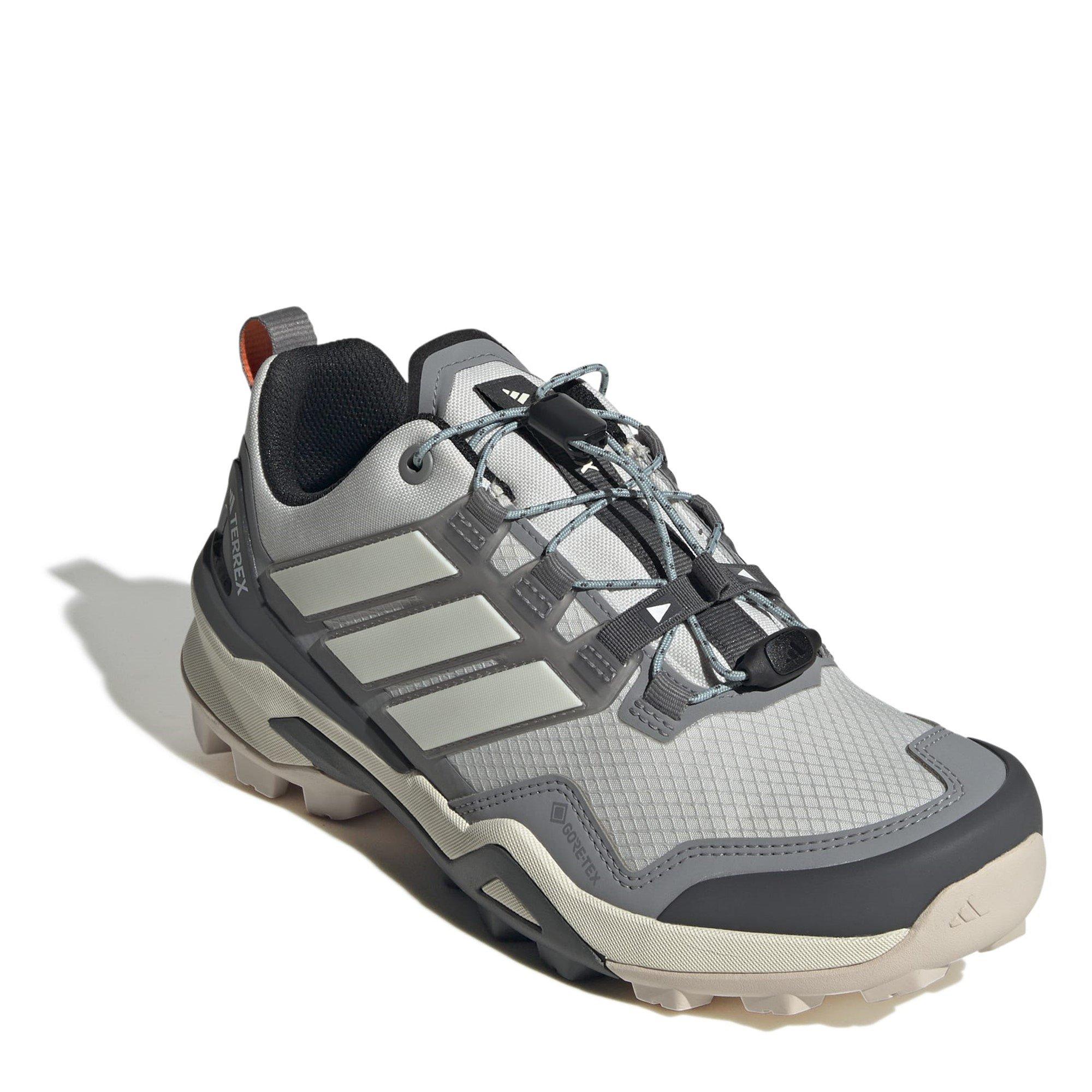 Grey/White/Grey - adidas - Women's Non-Waterproof Hiking Shoes - 3