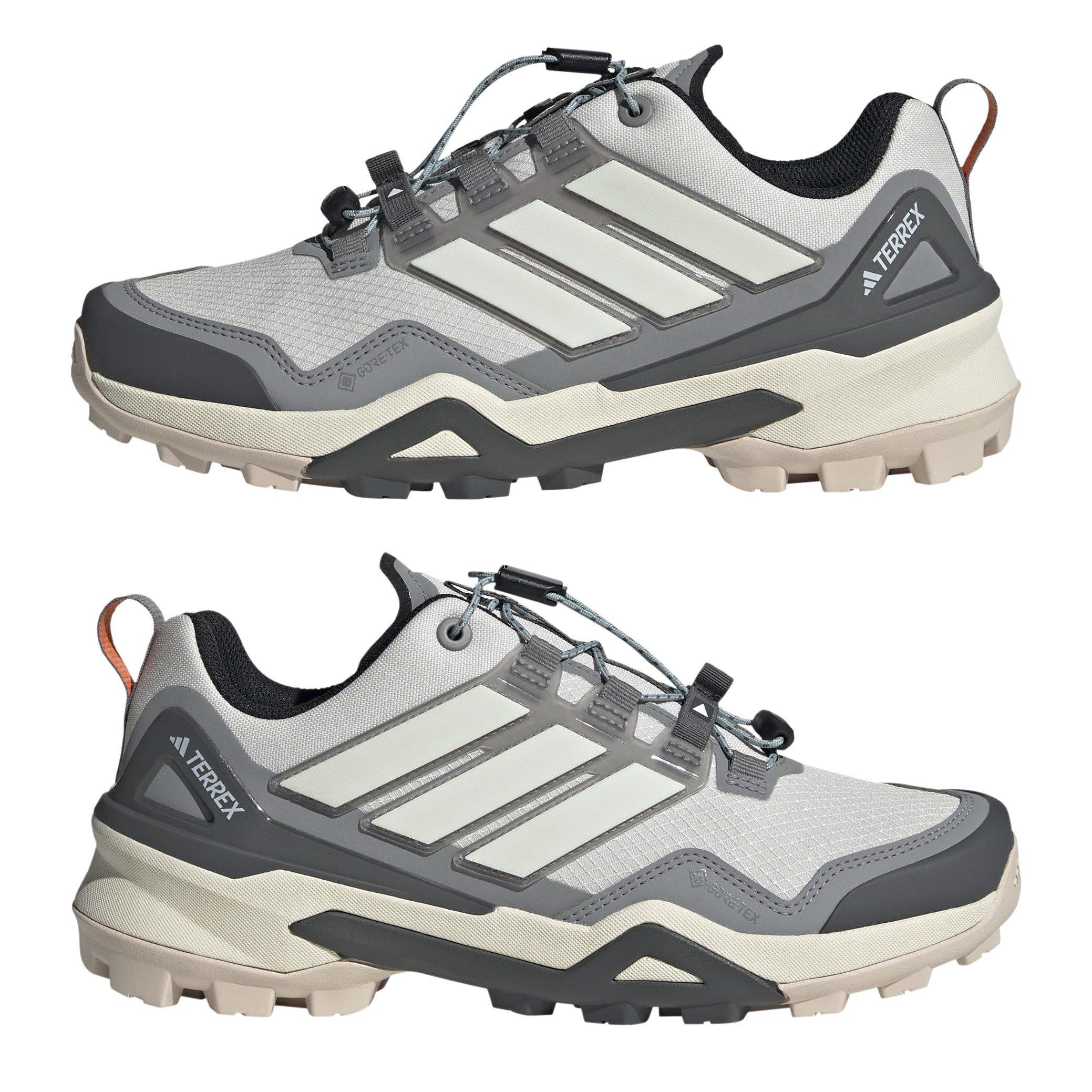 Grey/White/Grey - adidas - Women's Non-Waterproof Hiking Shoes - 9