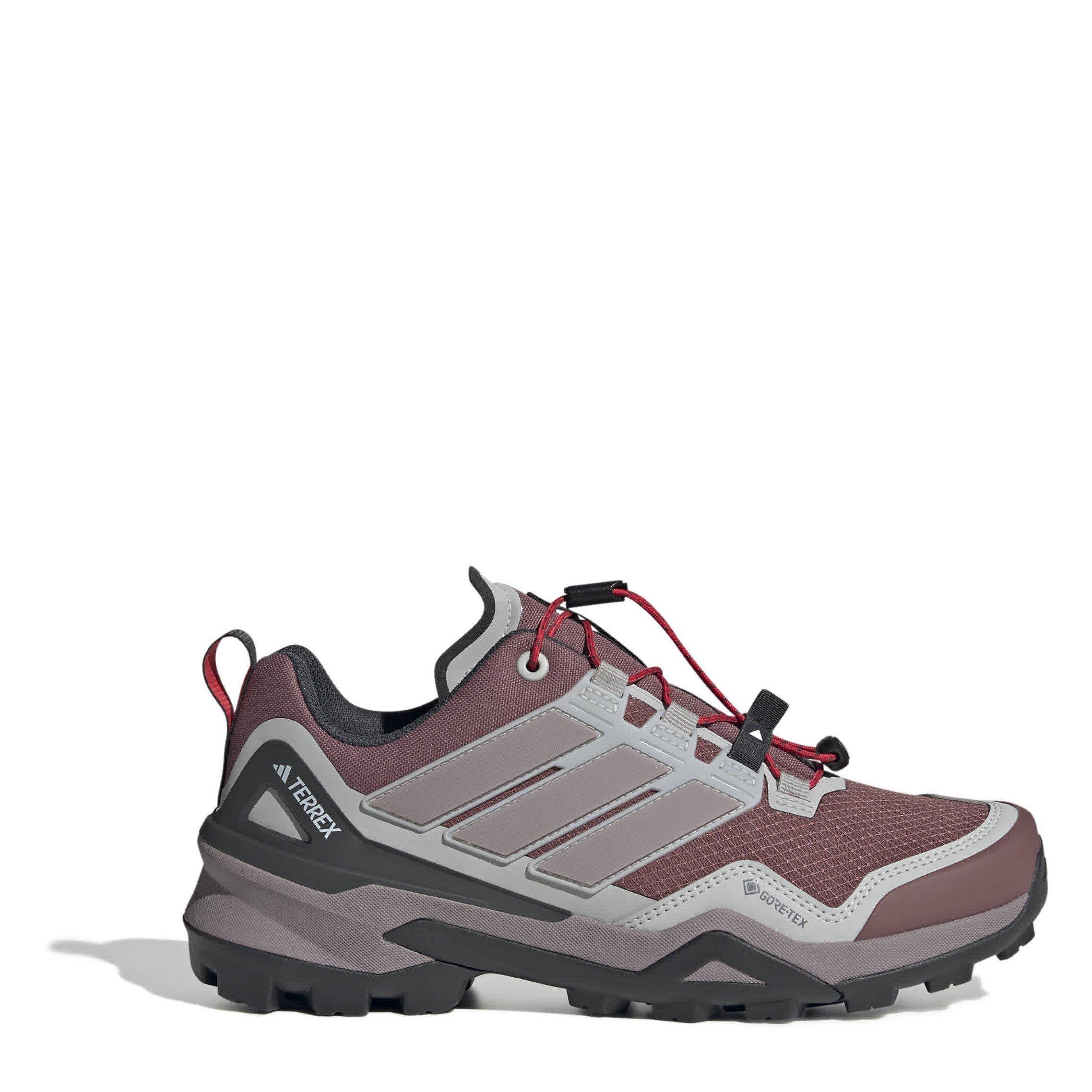 Adidas Women's Non-Waterproof Hiking Shoes - Crmsn/Fig/Gry - 7.5 (41.3)