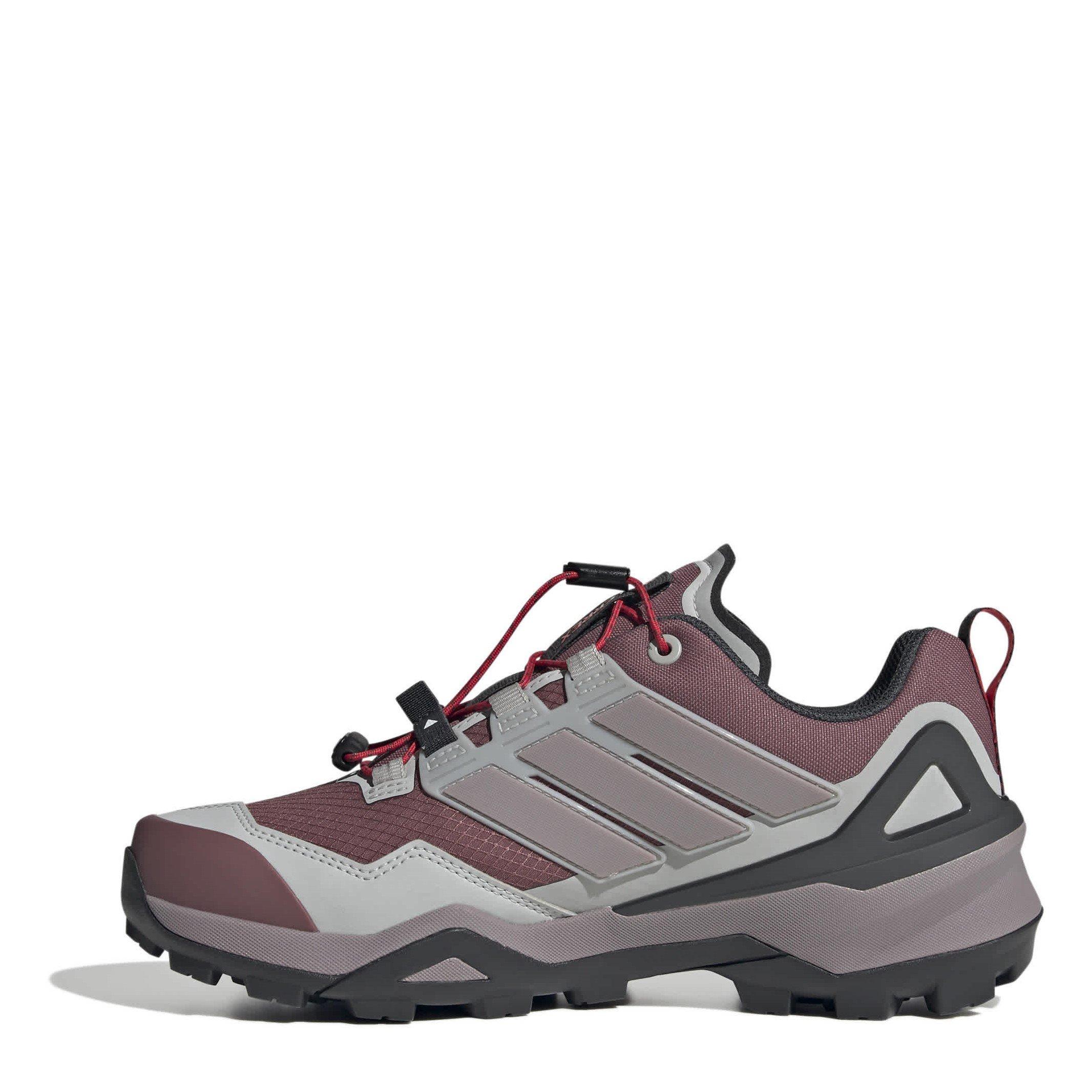 Crmsn/Fig/Gry - adidas - Non-Waterproof Hiking Shoes - 2