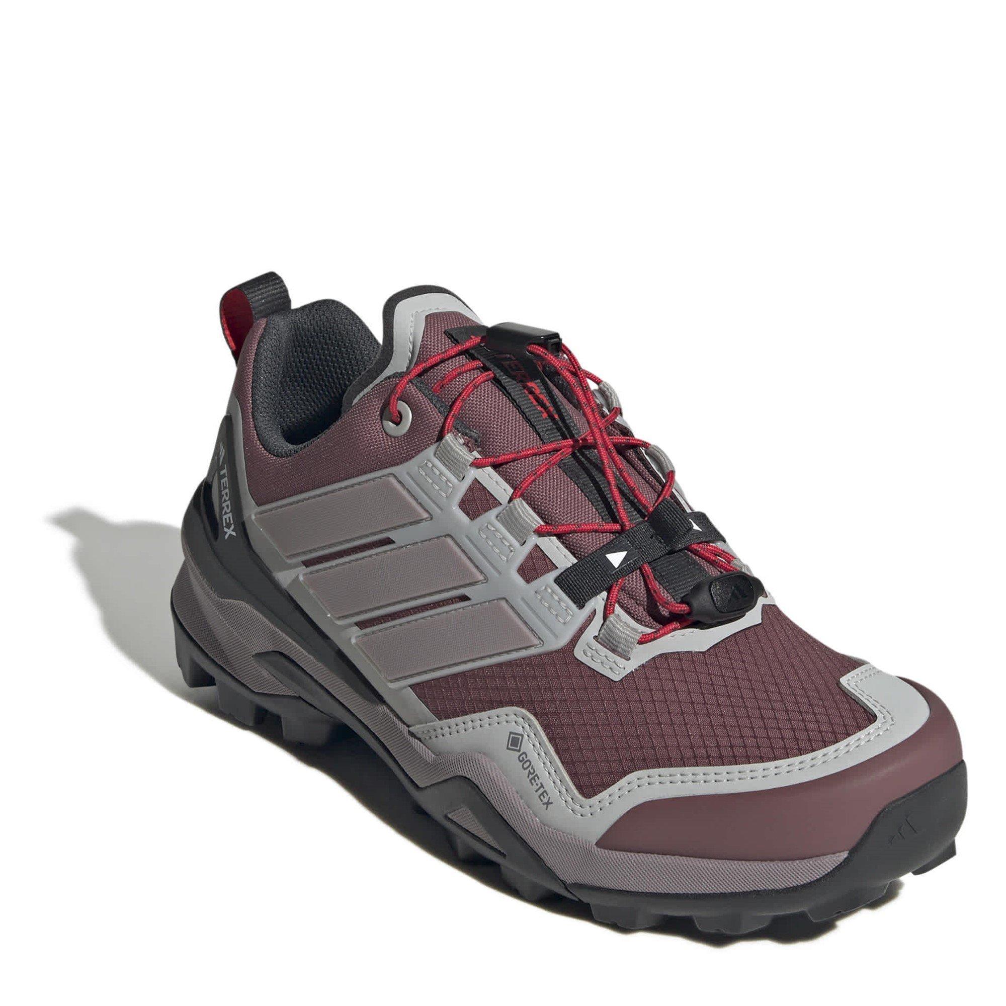 Crmsn/Fig/Gry - adidas - Non-Waterproof Hiking Shoes - 3