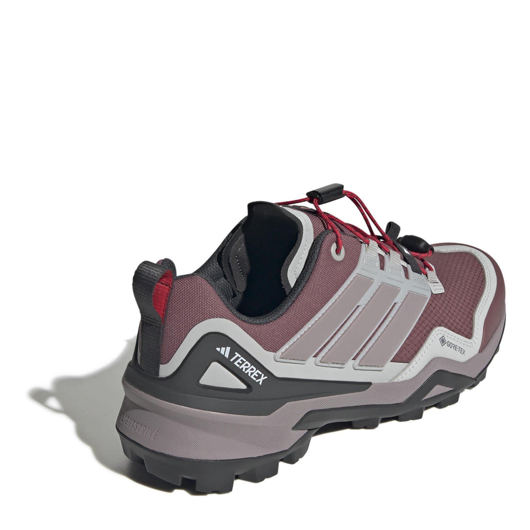 Crmsn/Fig/Gry - adidas - Non-Waterproof Hiking Shoes - 4