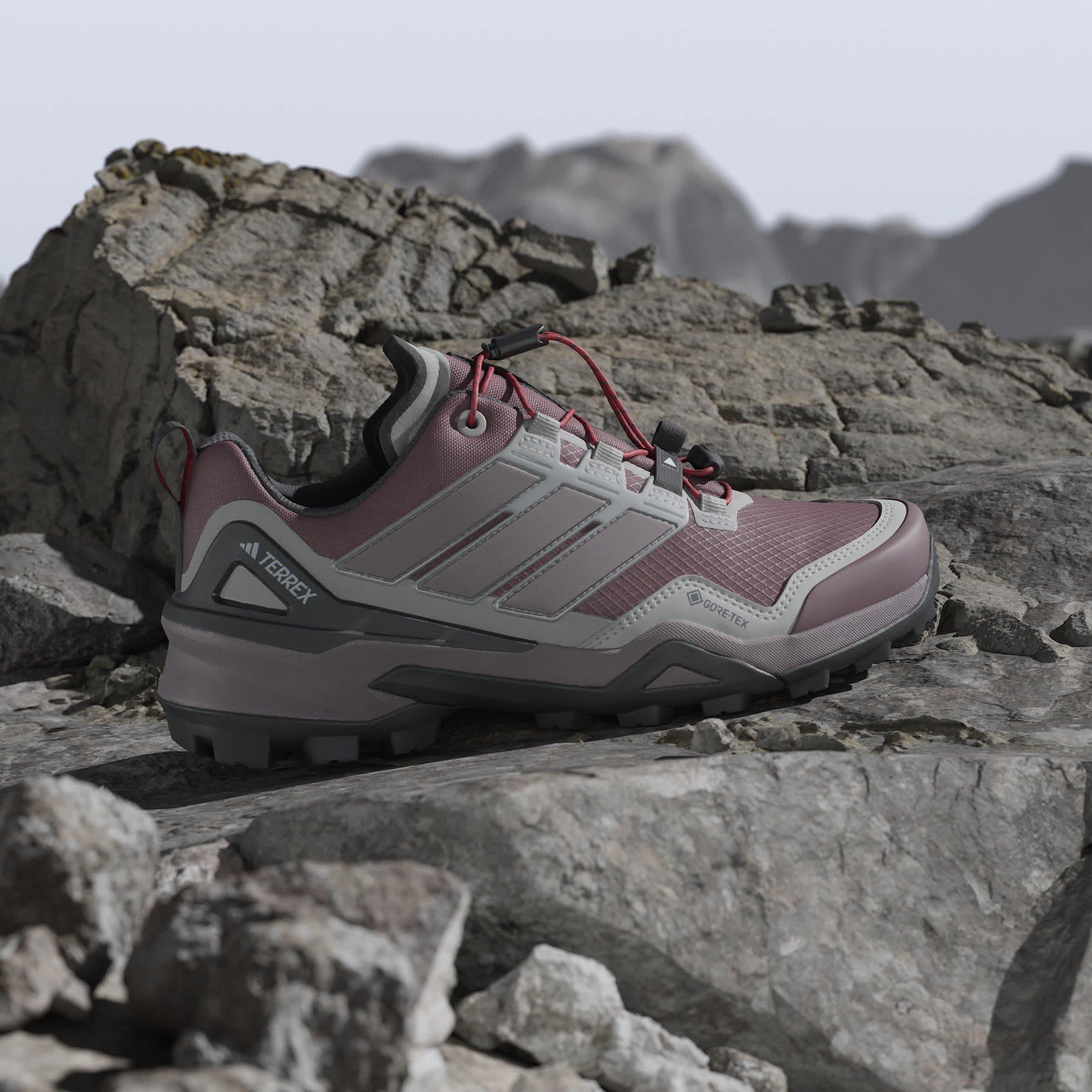 Crmsn/Fig/Gry - adidas - Non-Waterproof Hiking Shoes - 10