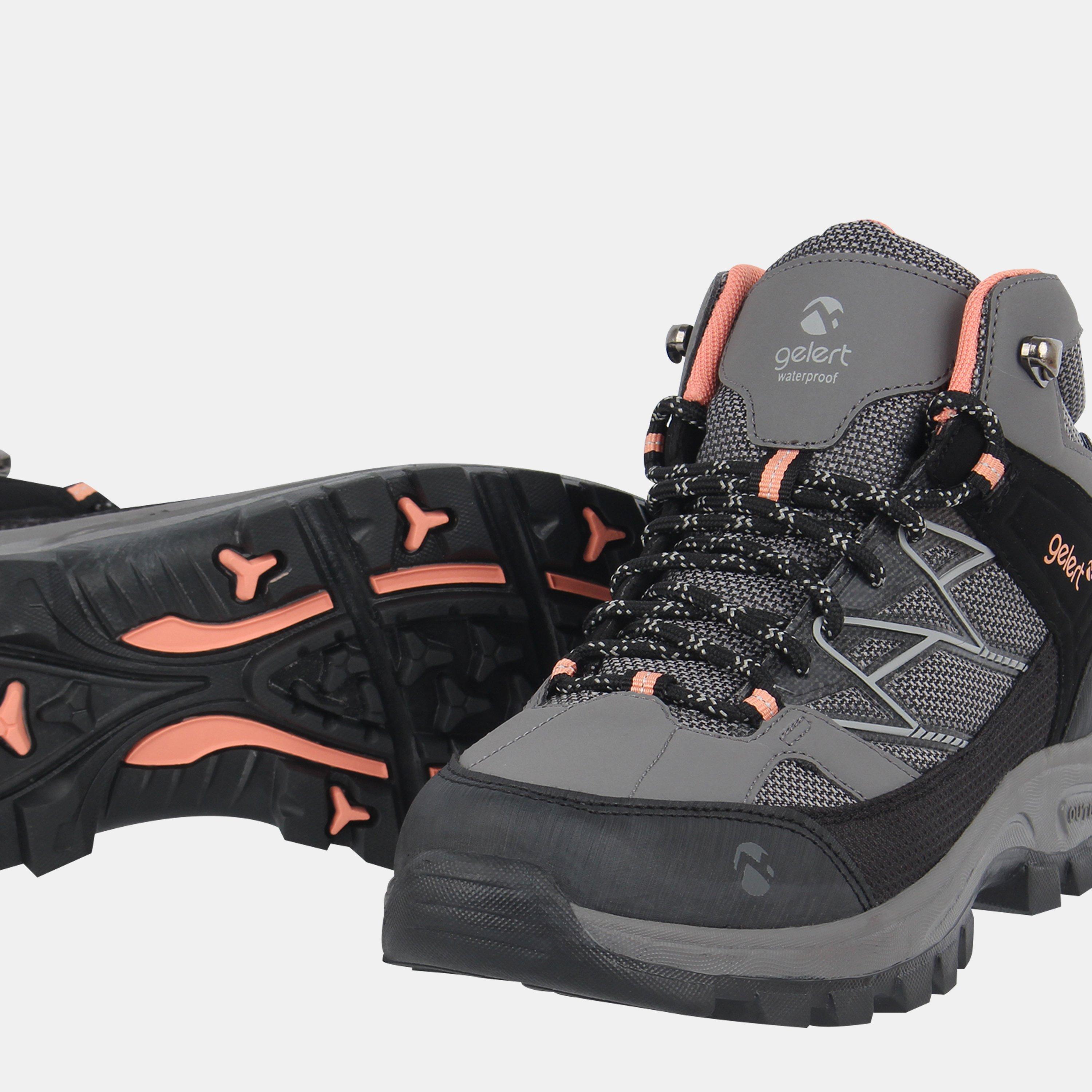 Siva/Crna - Gelert - Knott Waterproof Hiking Boots - 3