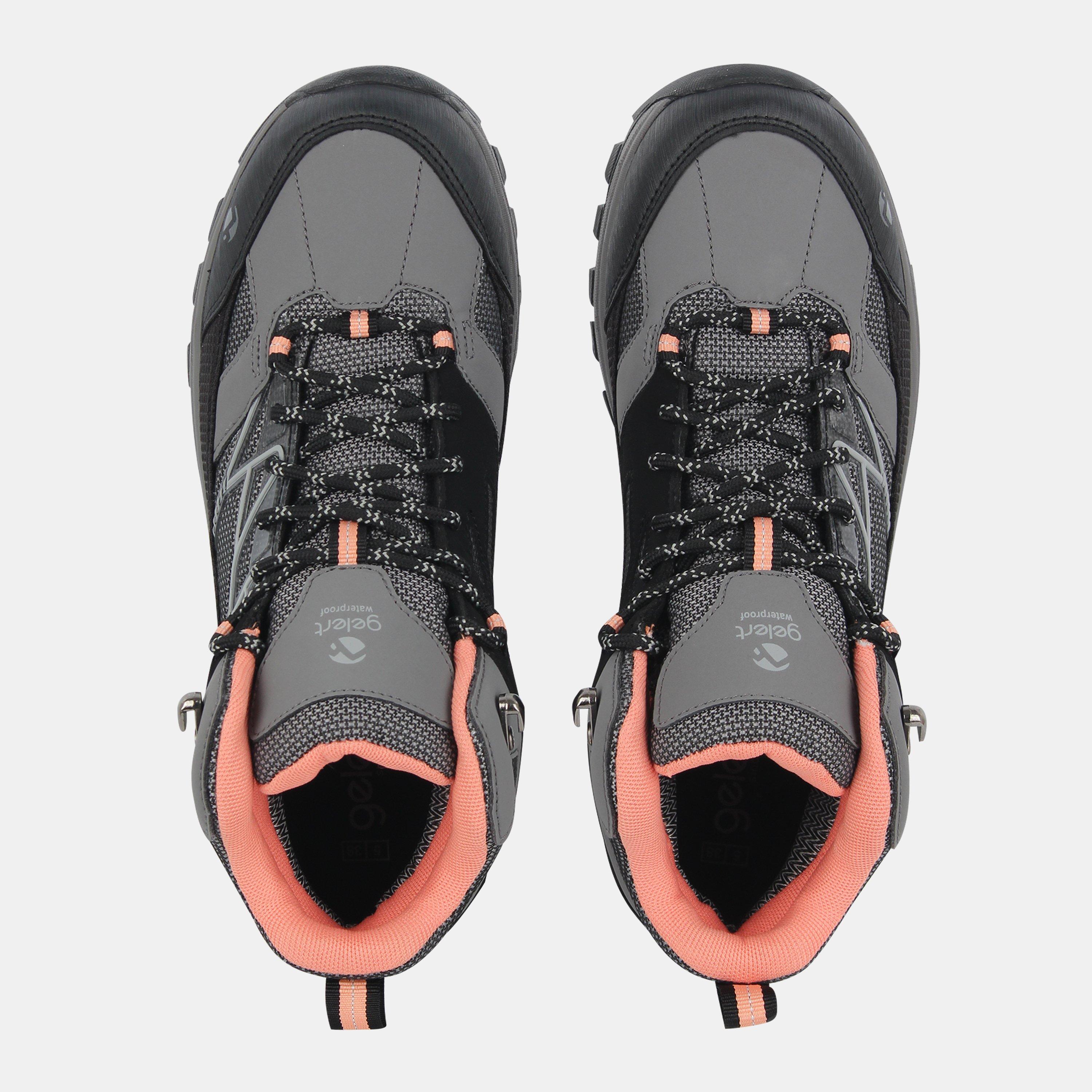 Siva/Crna - Gelert - Knott Waterproof Hiking Boots - 4