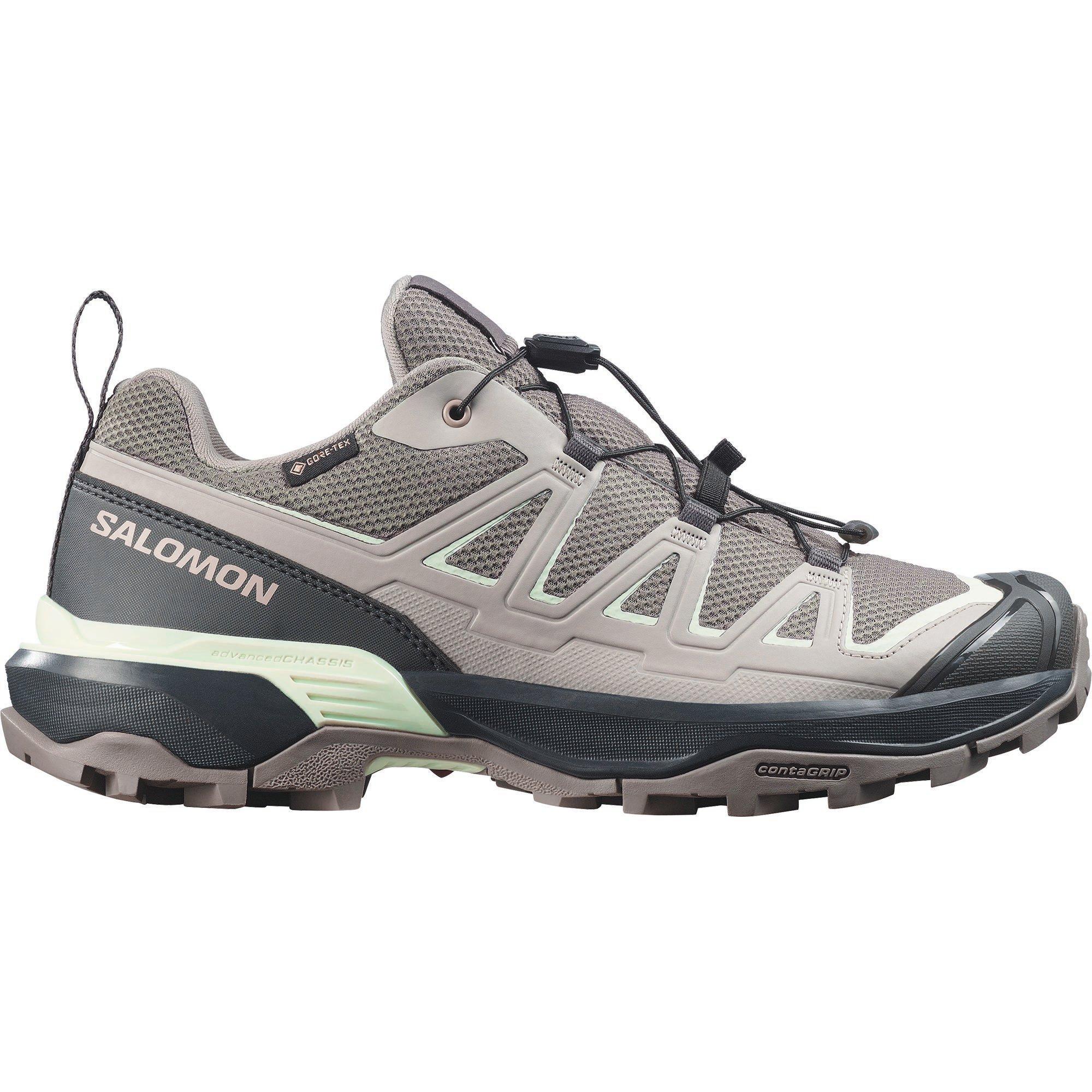 Salomon Women's X Ultra Flare Gtx Hiking Shoe - Dark Gull Gray - 8 (42)