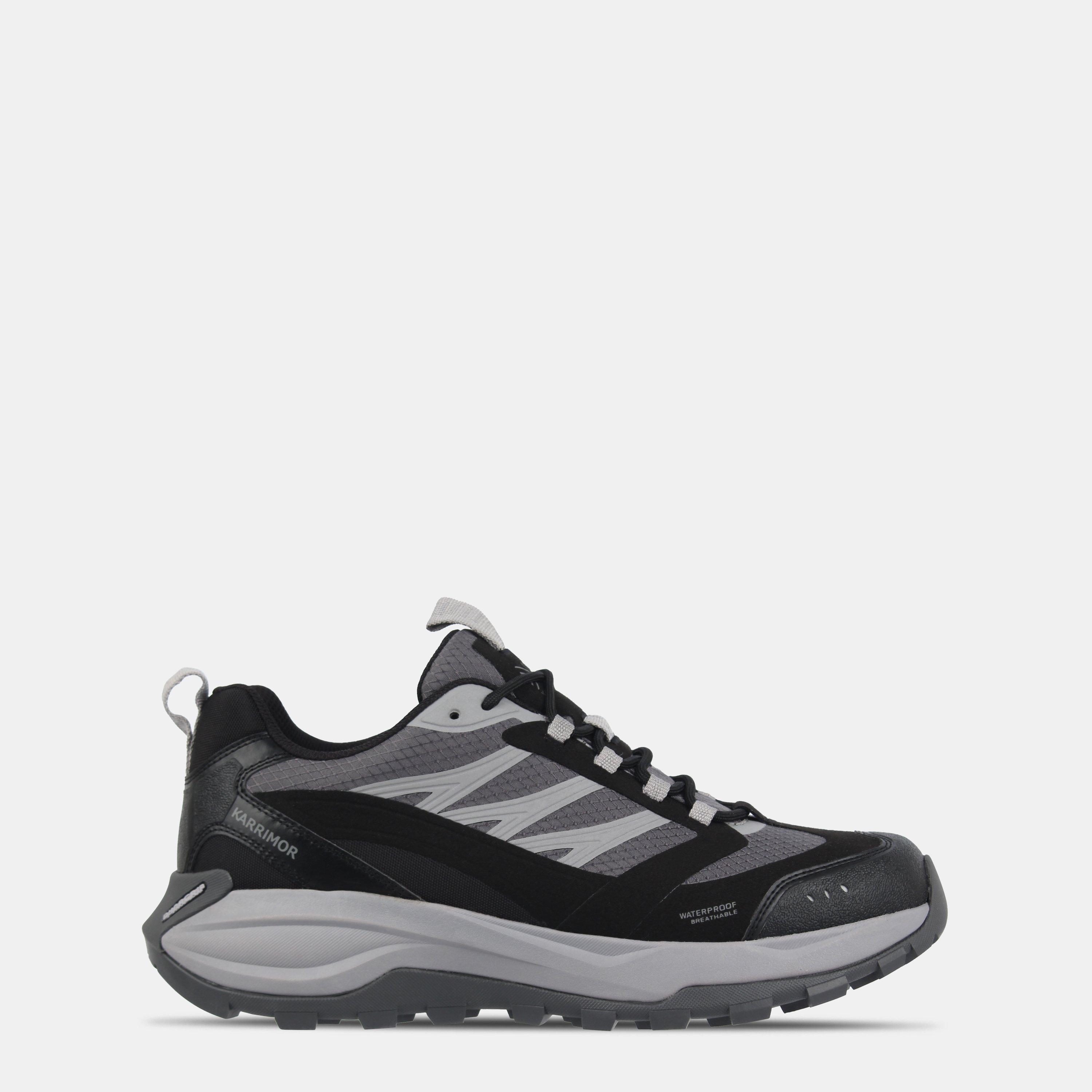 Karrimor Men's Milford Waterproof Hiking Shoes - Charcoal - 8 (42)