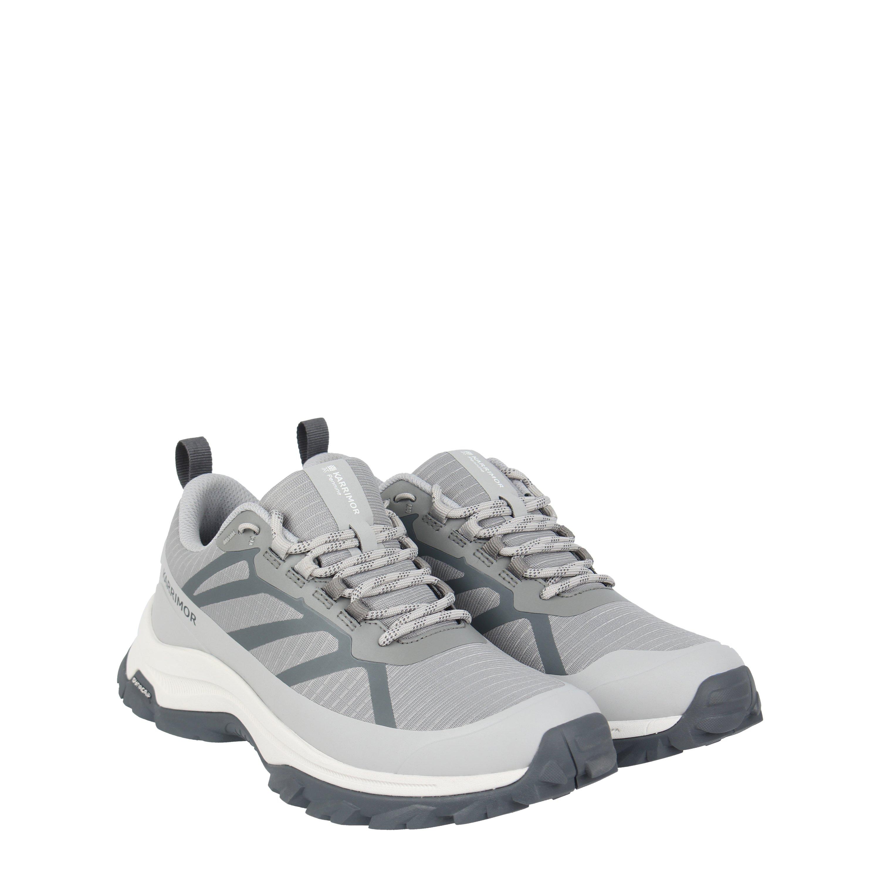 Grey/White - Karrimor - Pennine Waterproof Walking Shoe Womens - 3