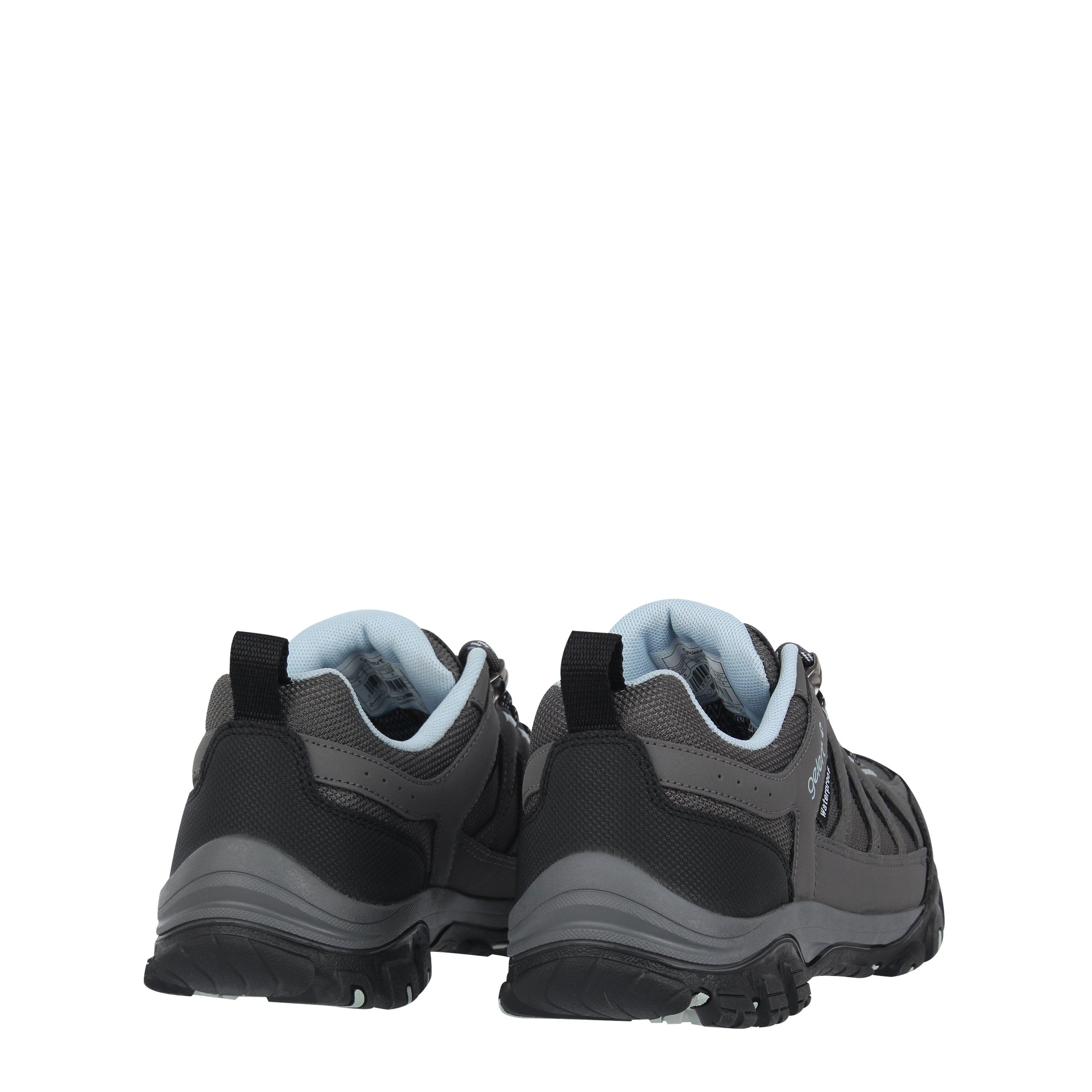 Carbone/Blu - Gelert - Gelert Ridgeway Waterrproof Walking Shoe Womens - 4