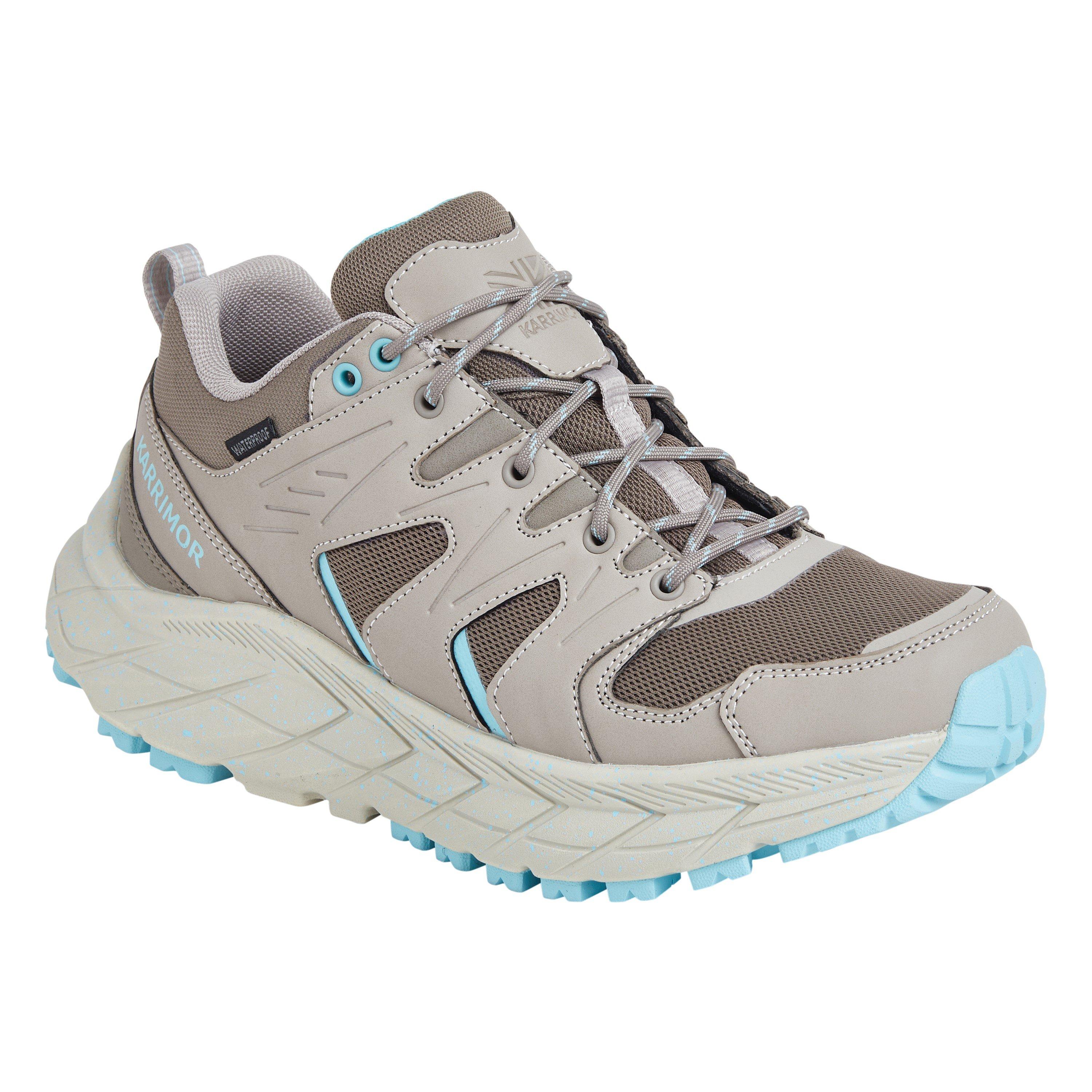 Taupe/Teal - Karrimor - Waterproof Hiking Shoes - 4