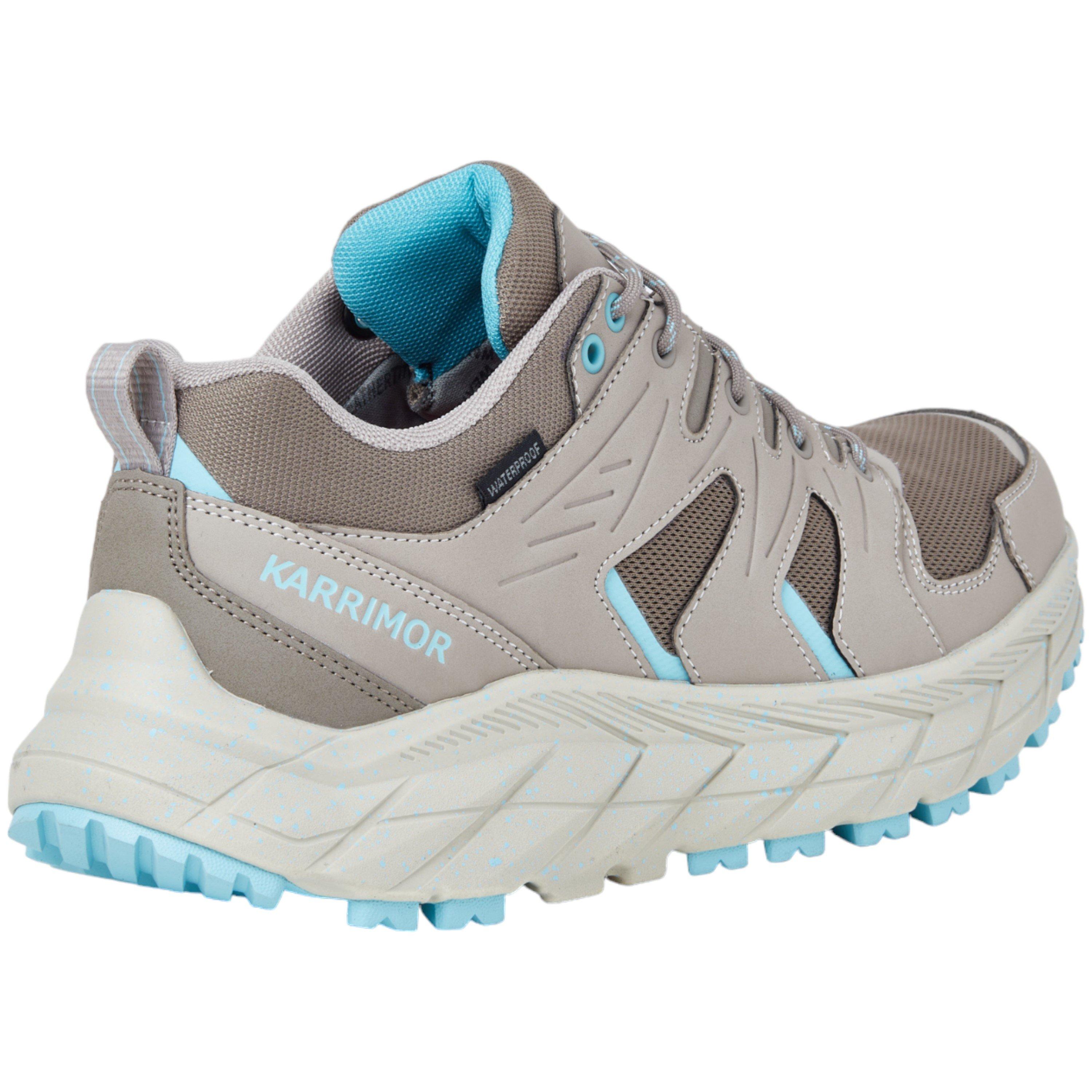 Taupe/Teal - Karrimor - Waterproof Hiking Shoes - 5