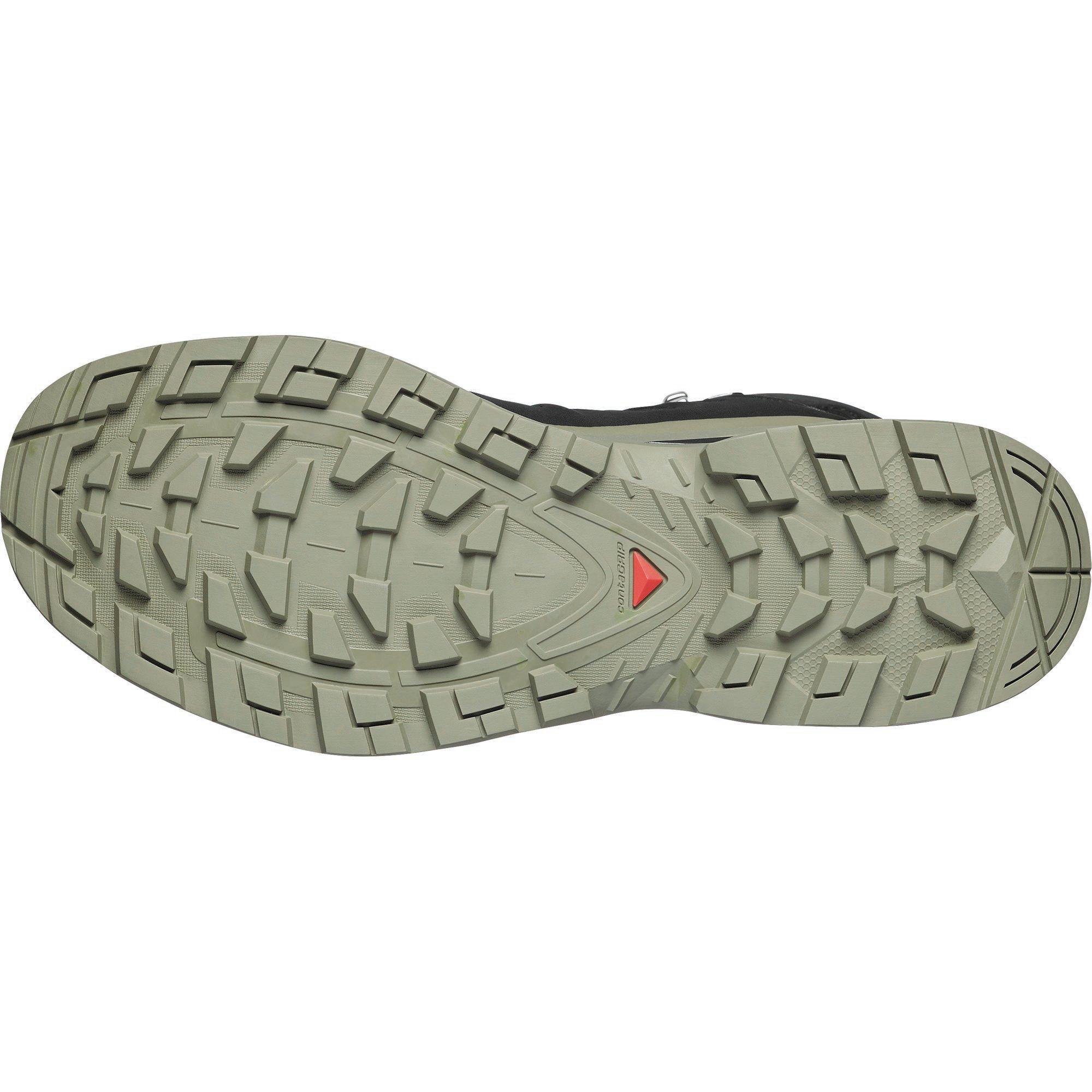 Black/Lichen - Salomon - Quest 5 GTX Mens Hiking Boot - 6