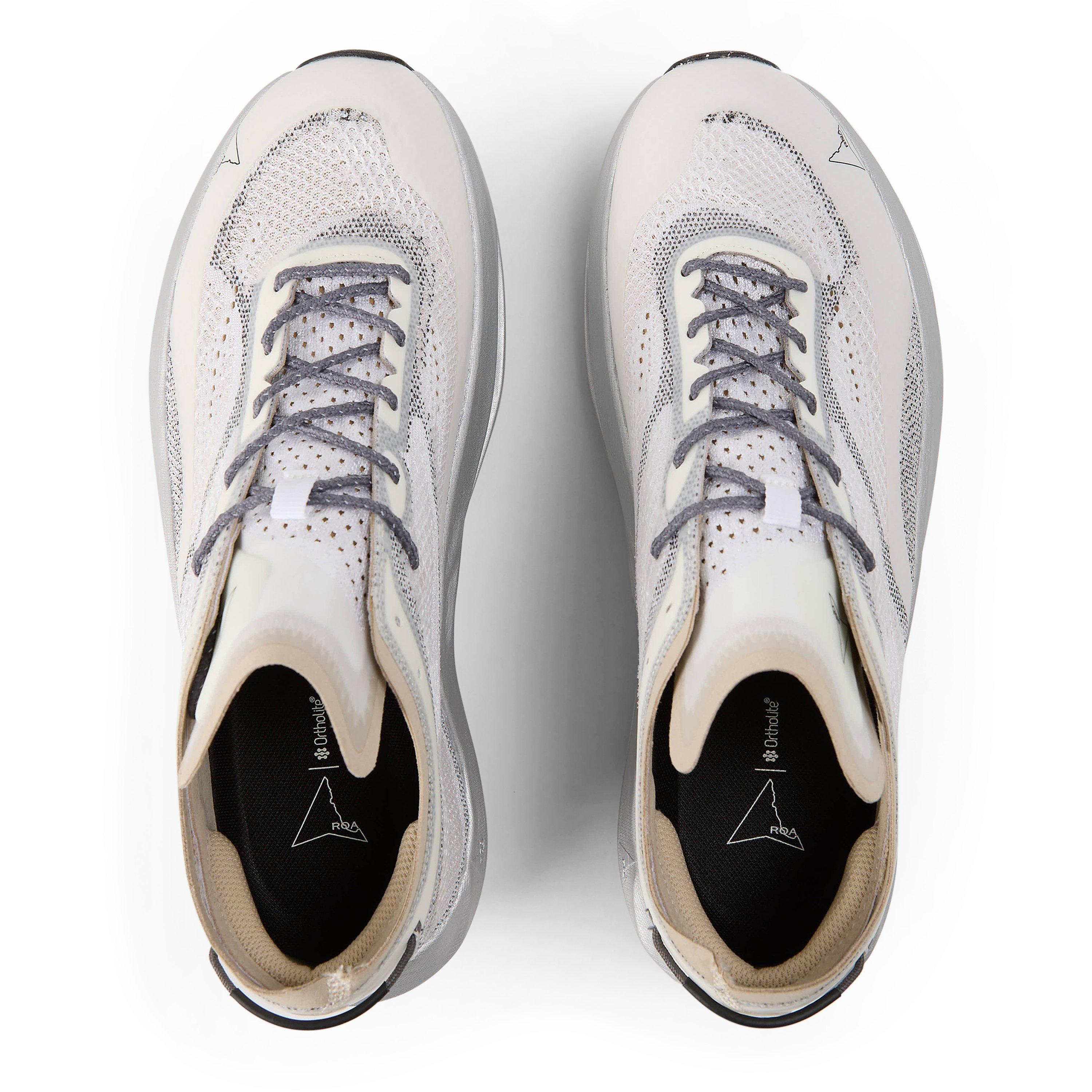 White - ROA - Men's Sella Lite Non Waterproof Walking Shoes - 4