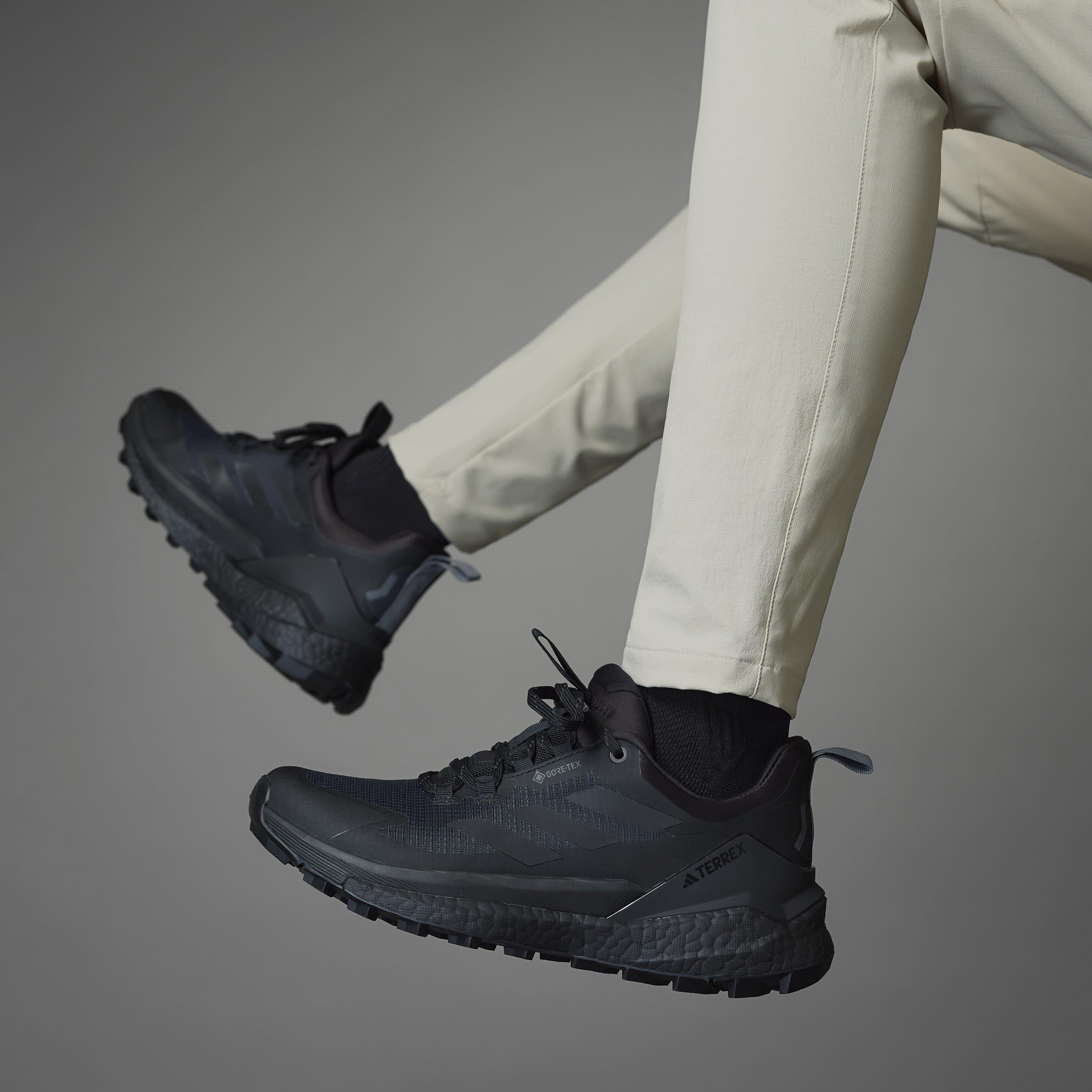 Black - adidas - Free Hiker Waterproof Hiking Shoes - 12