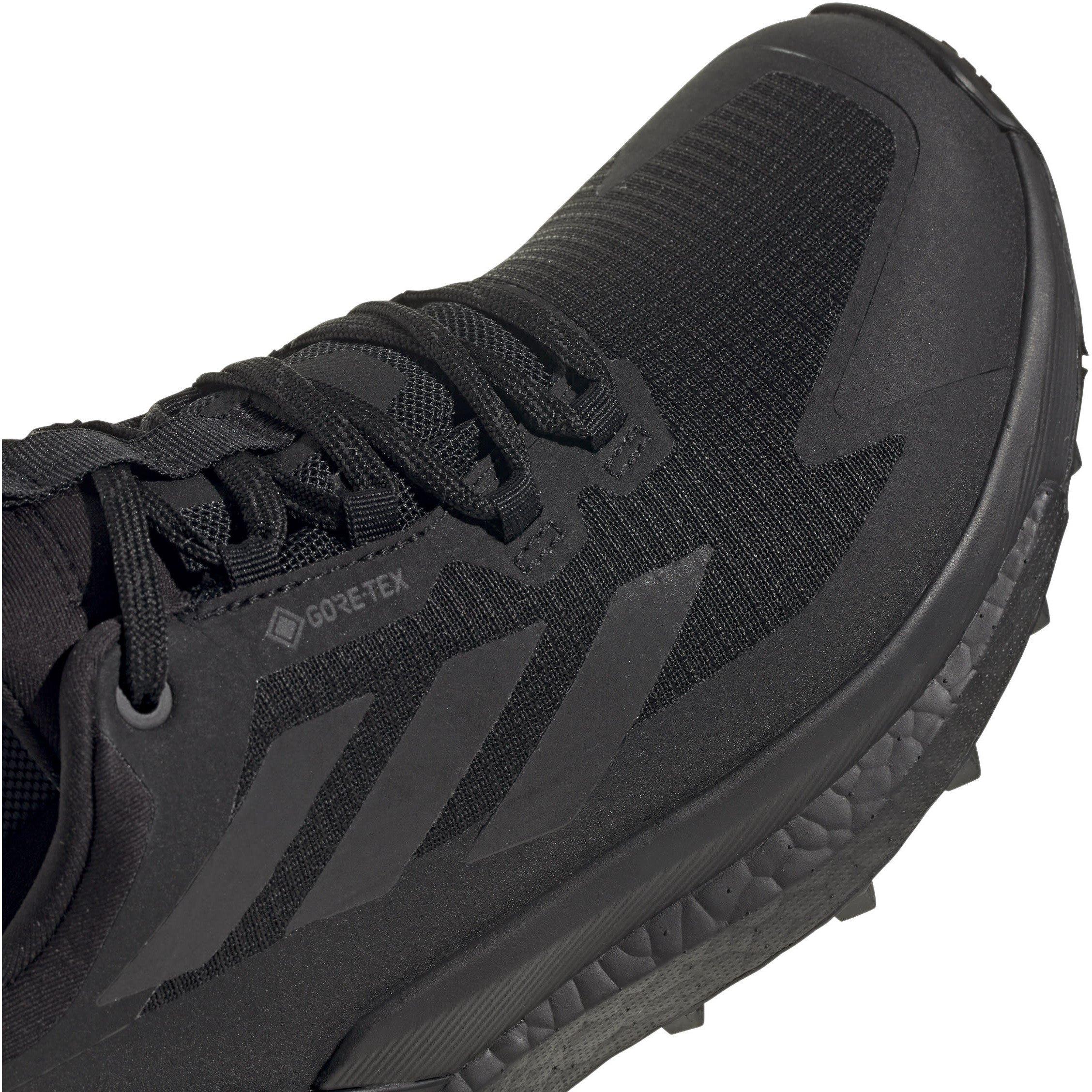 Black - adidas - Free Hiker Waterproof Hiking Shoes - 7