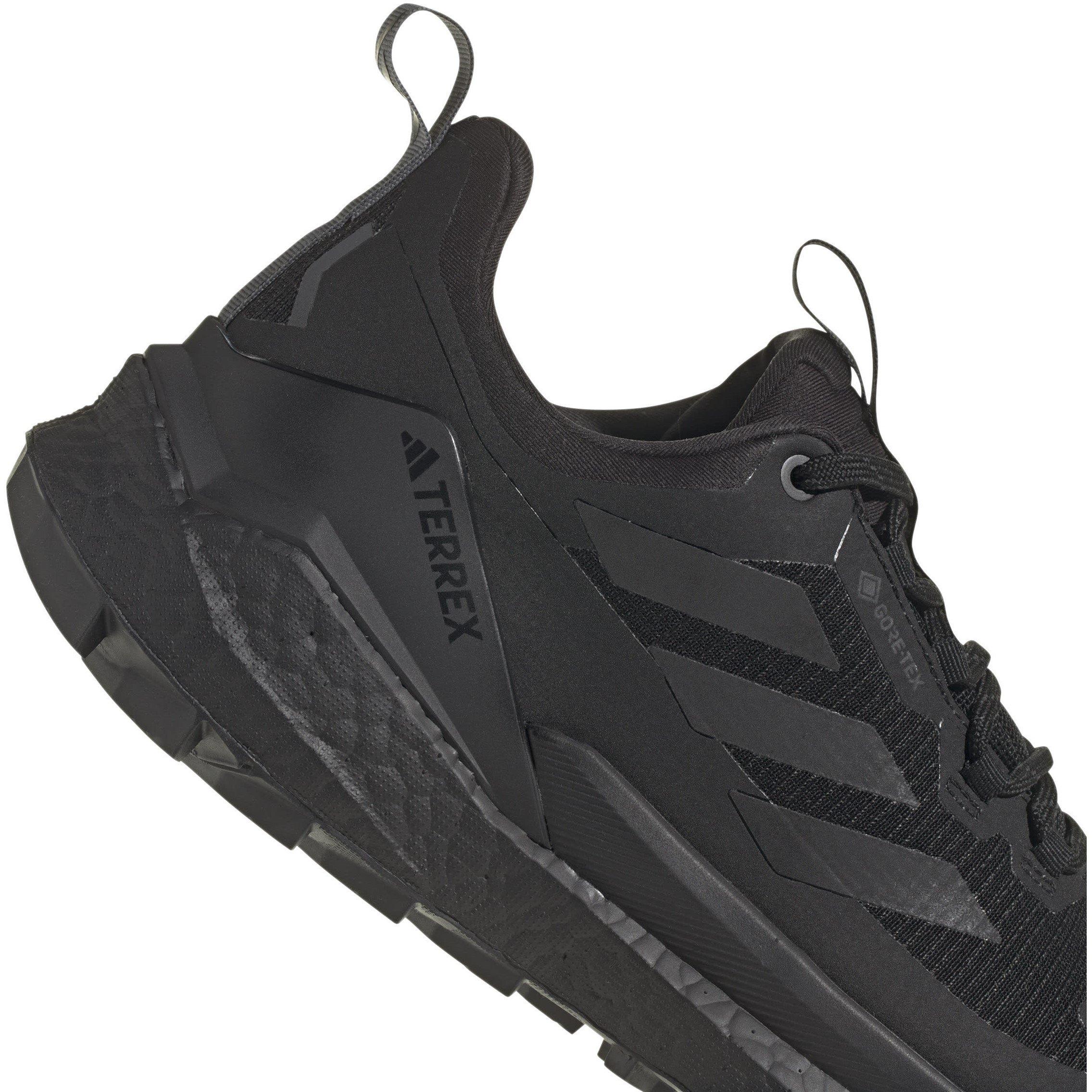 Black - adidas - Free Hiker Waterproof Hiking Shoes - 8