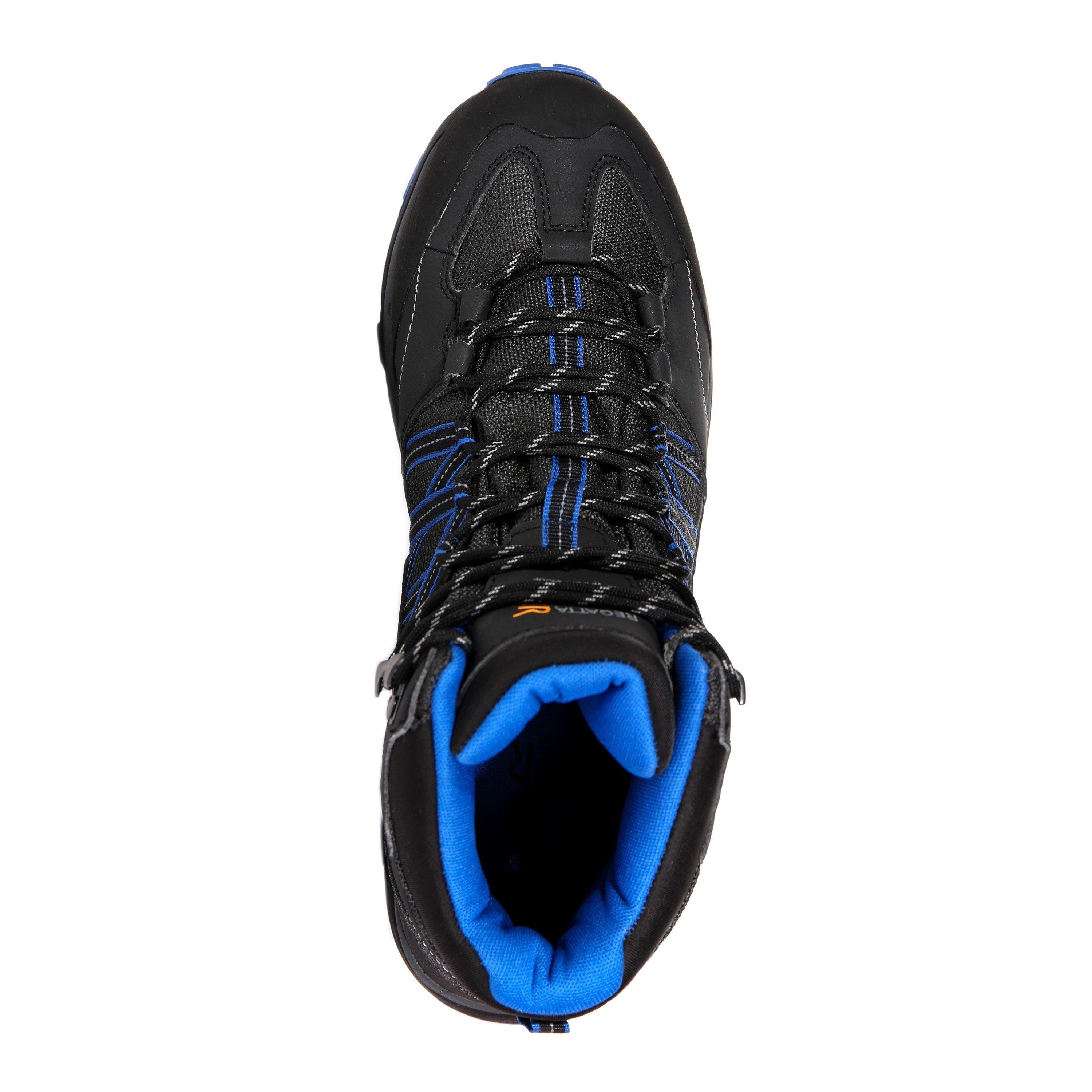 Ash/OxfordBl - Regatta - Samaris Mid II Waterproof Breathable Hiking Boot - 4