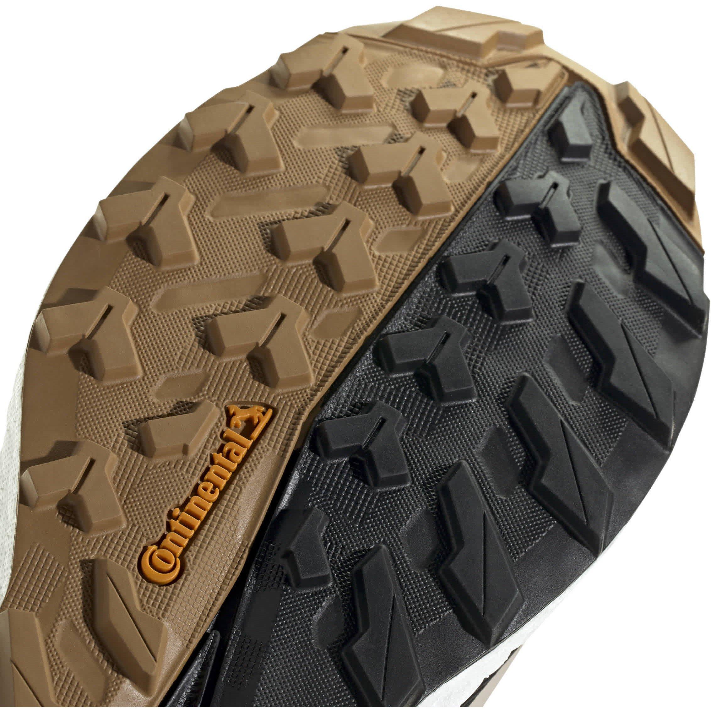 Ruby/Grey/Beige - adidas - Terrex Free Hiker 2.0 Gore-Tex Hiking Shoes Mens - 8