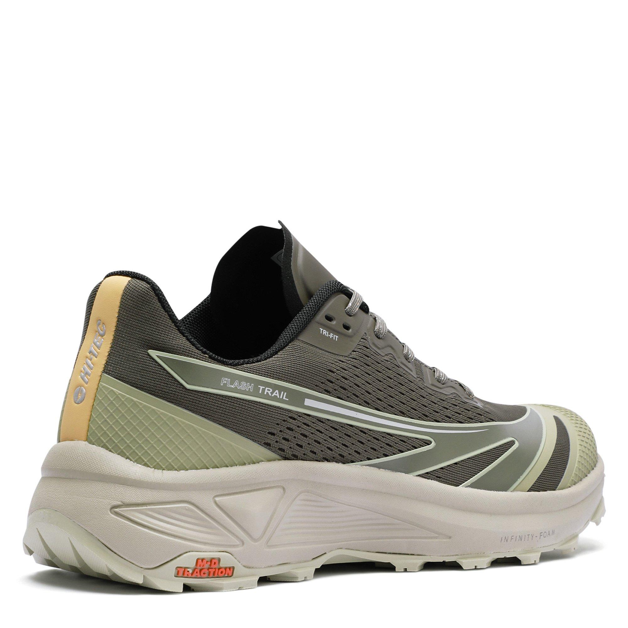 OlvNght/OlvGry - Hi Tec - Flash Trail Hiking Shoes - 6