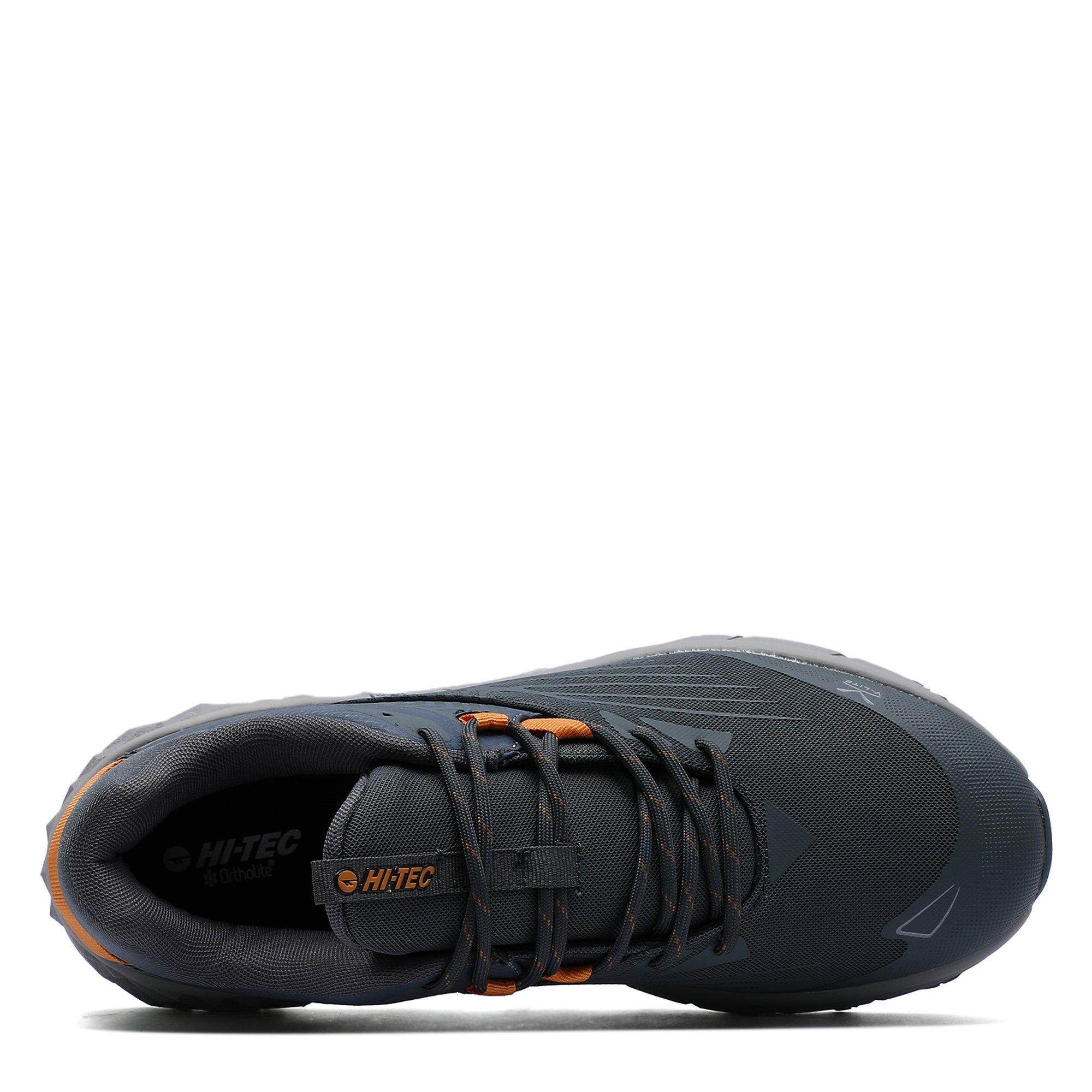 DkSlate/BMgold - Hi Tec - Geo Fuse Low Non-Waterproof Hiking Shoes - 3