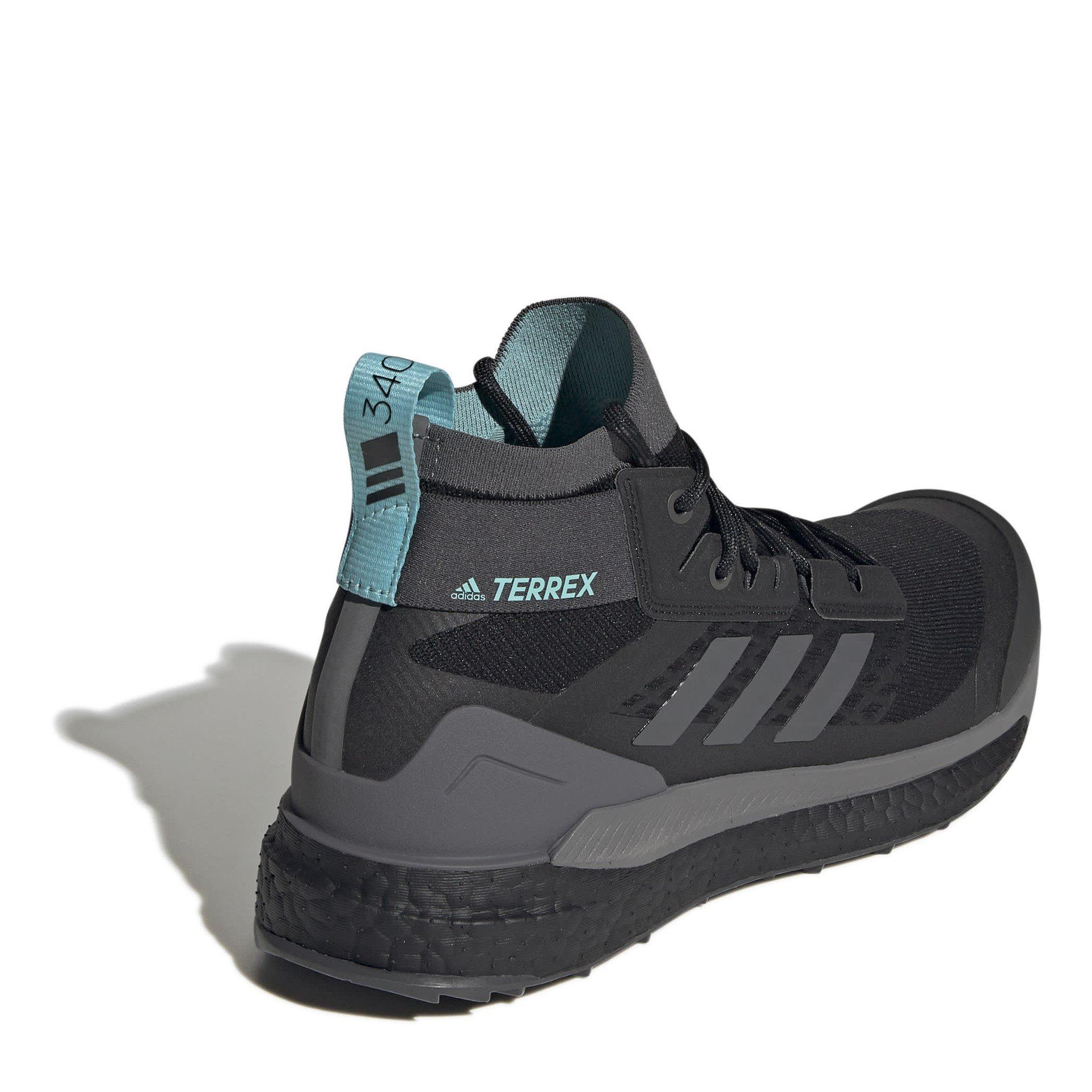 Black - adidas - Non-Waterproof Hiking Shoes - 4
