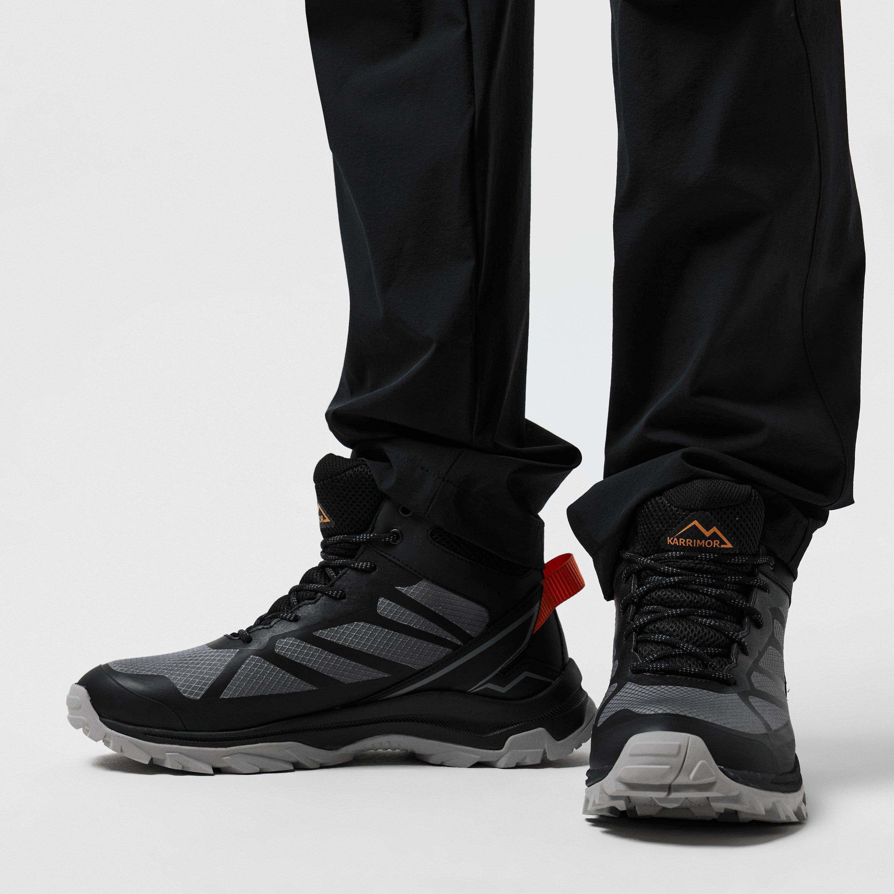 Preto/Laranja - Karrimor - Pennine Waterproof Walking Boots Mens - 3