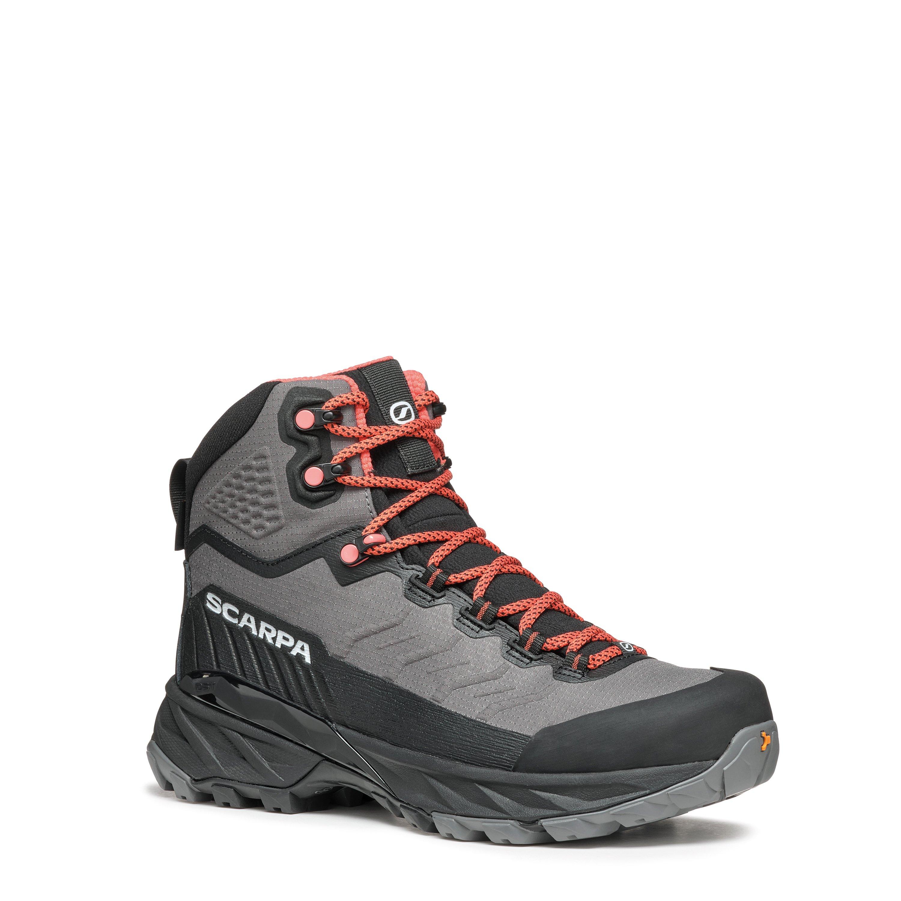 Scarpa Women's Rush Trk Lt Gtx Hiking Boots - Grey Coral - 7 (41)