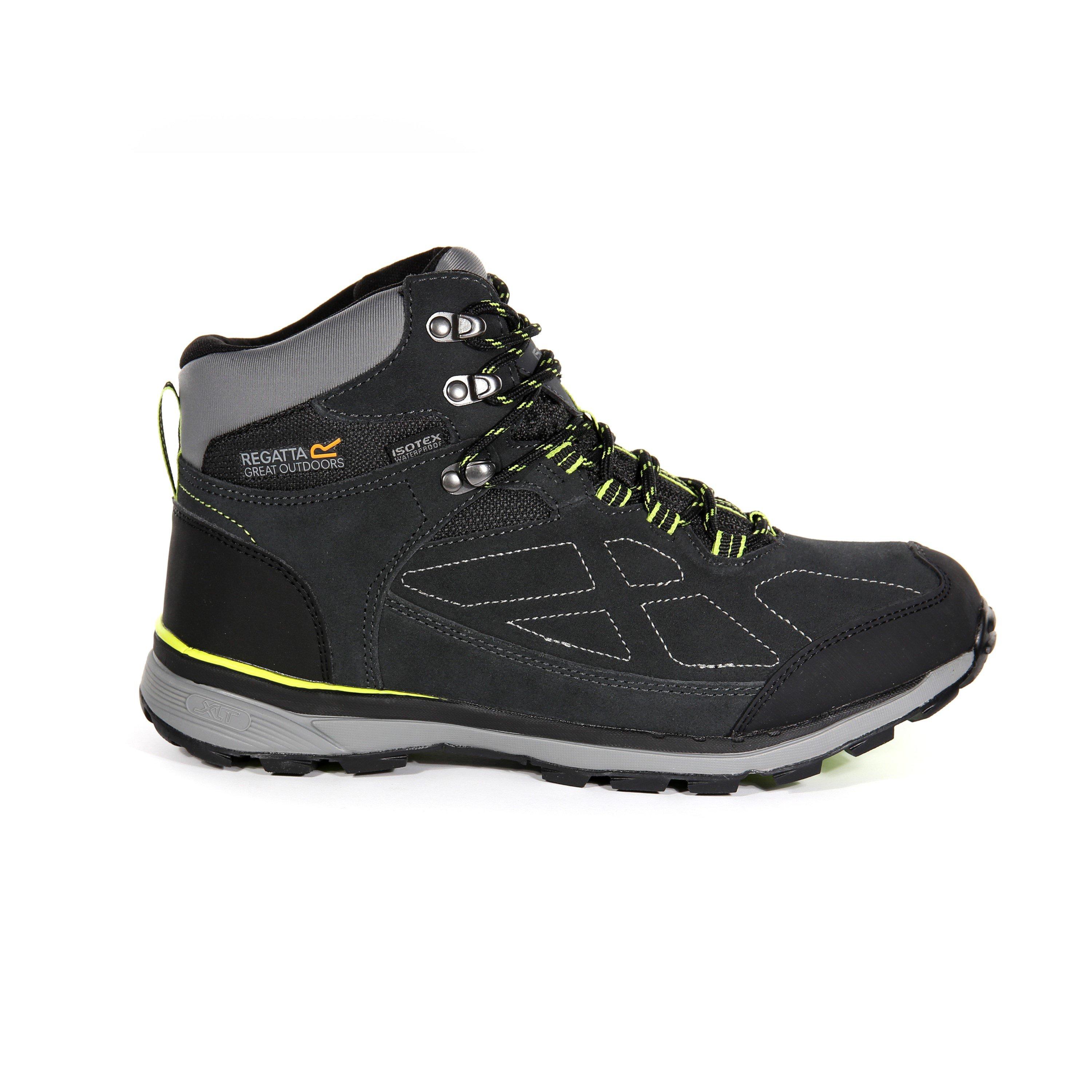 Regatta Men's Samaris Suede Breathable Waterproof Hiking Boot - Briar/Limegr - 12 (47)
