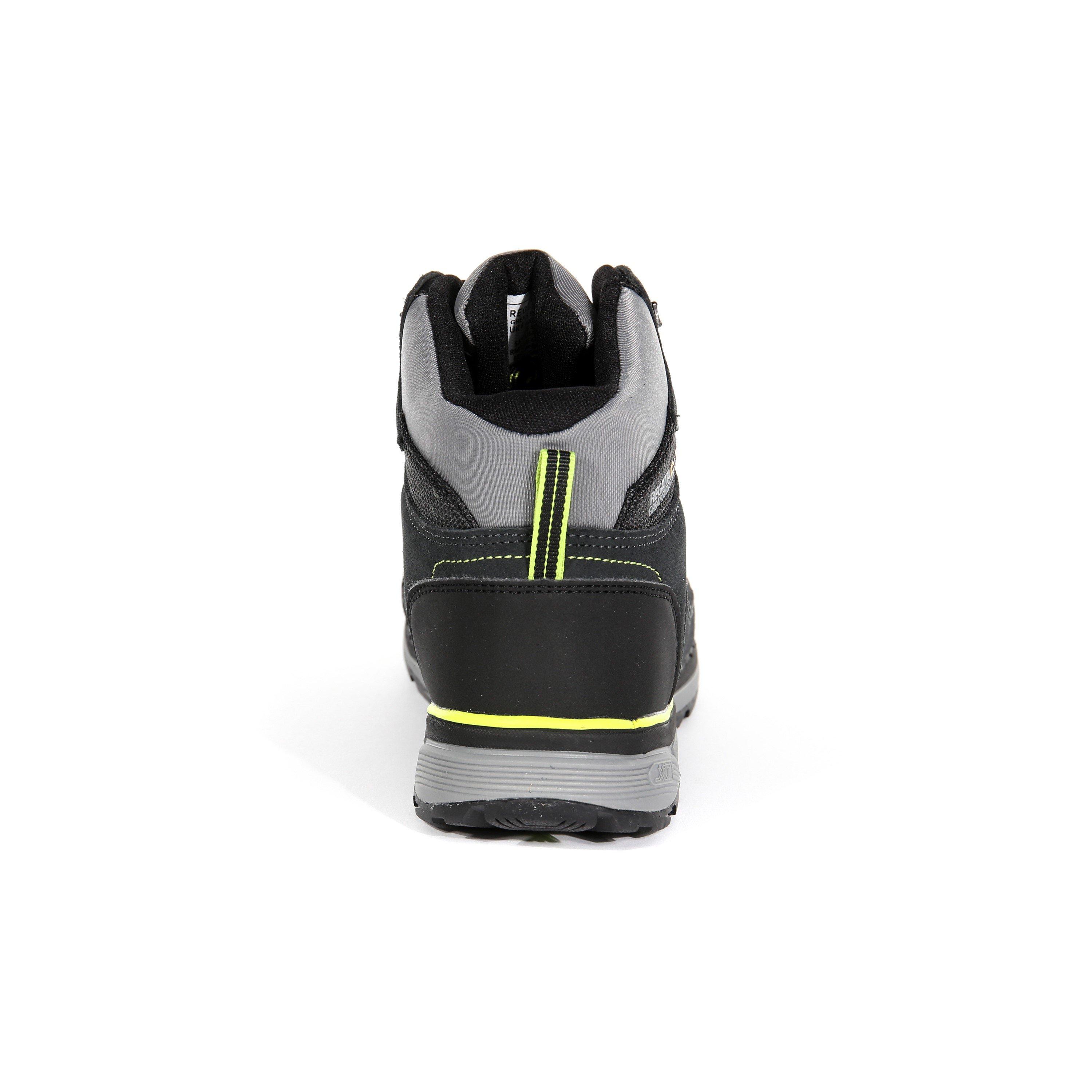 Briar/LimeGr - Regatta - Men's Samaris Suede Breathable Waterproof Hiking Boot - 3