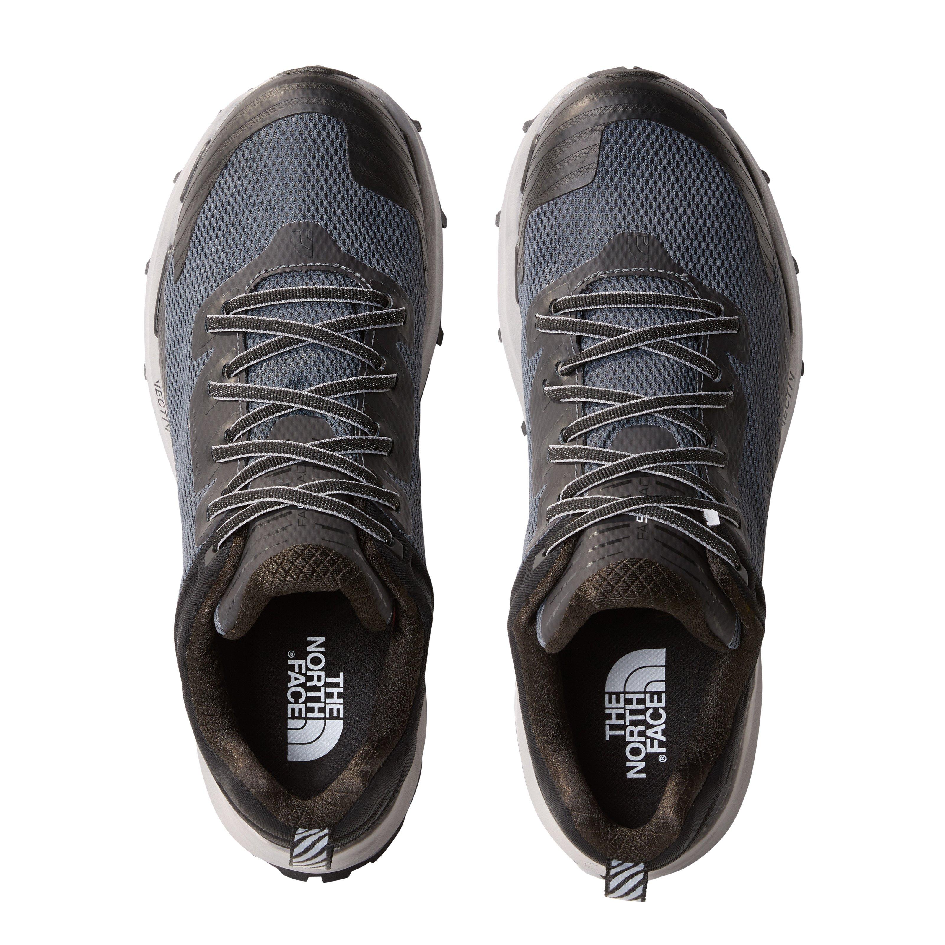 Schwarz/Grau - The North Face - Vectiv Fastpack Futurelight Hiking Shoes Mens - 4